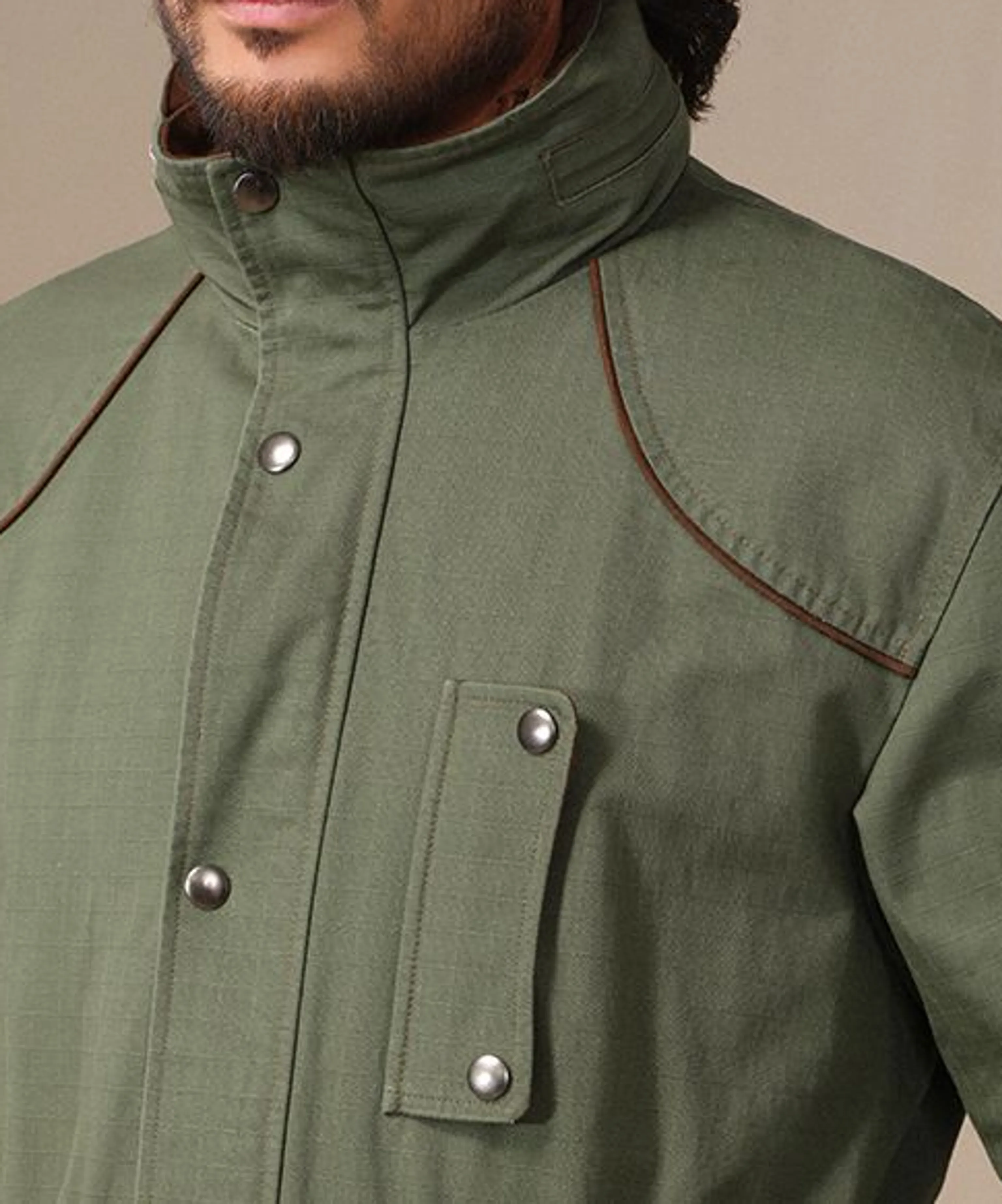 Heavyweight Cotton Field Jacket - Image 5