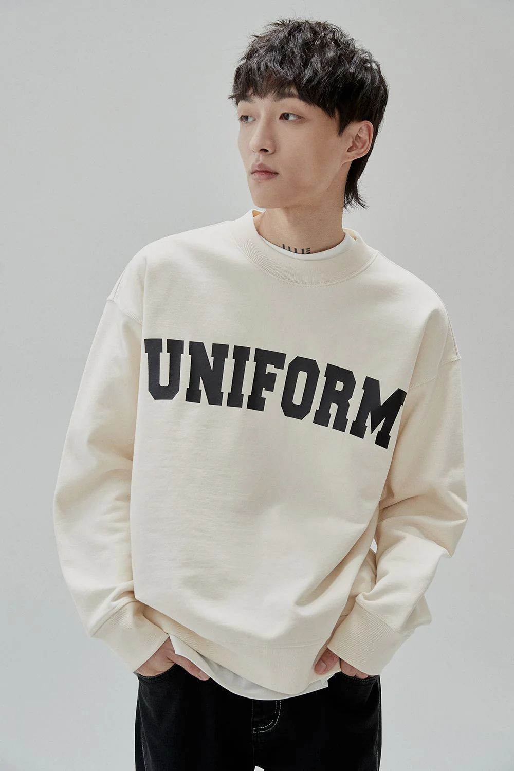 Heavyweight Retro Printed Sweatshirt