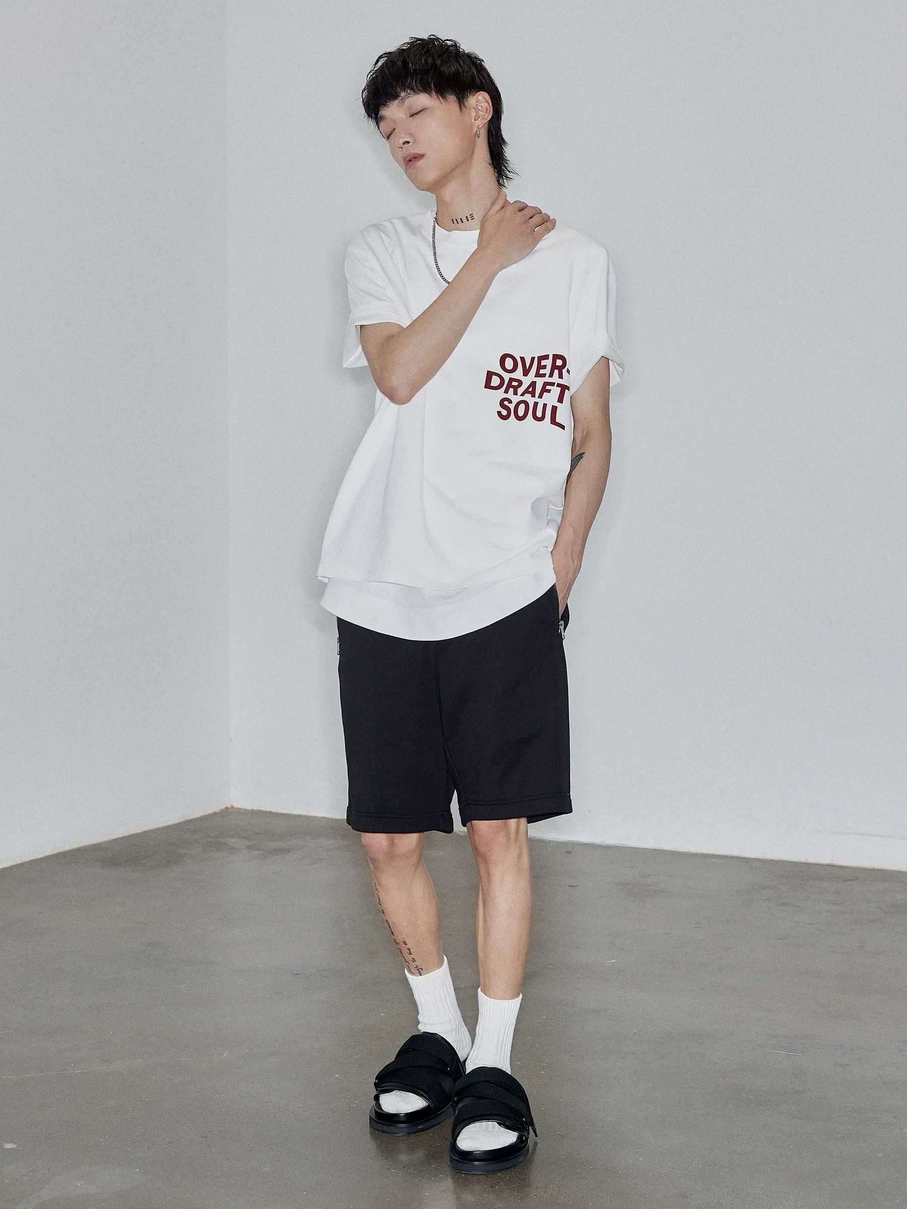 Heavyweight Terry Zip-Pocket Shorts