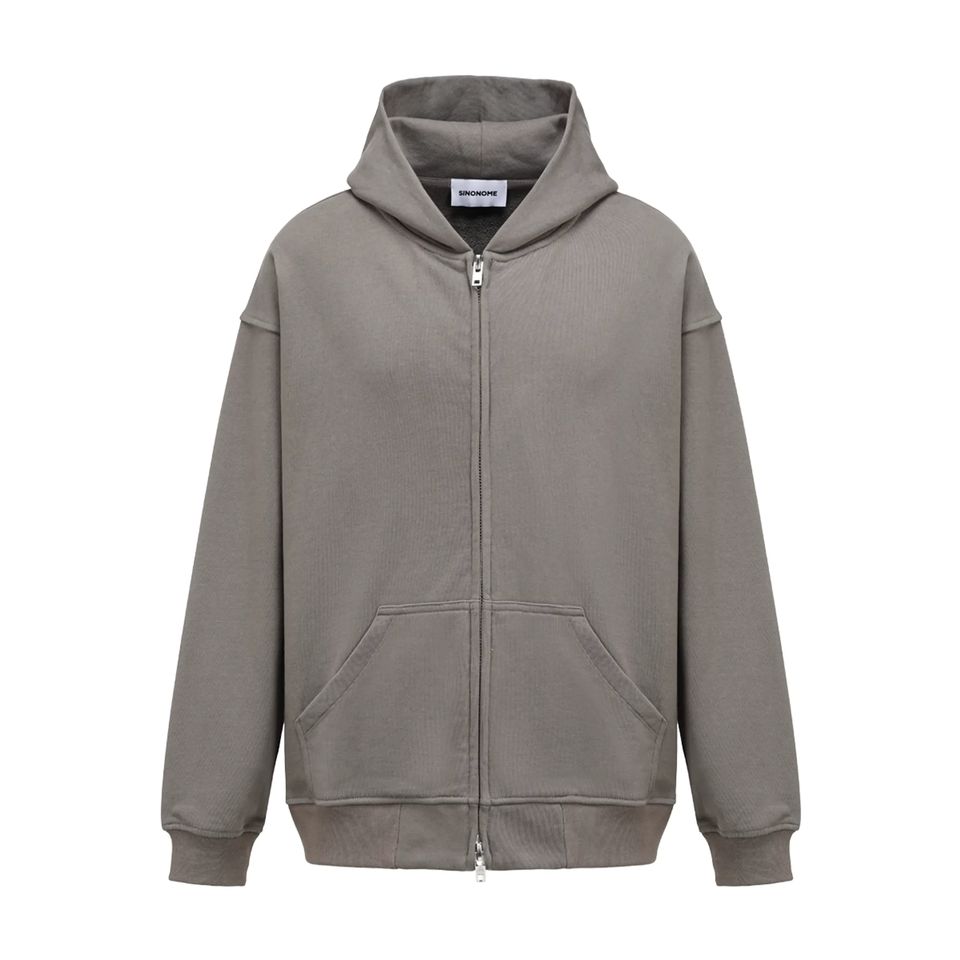 Heavyweight Terry Zip-Up Hoodie