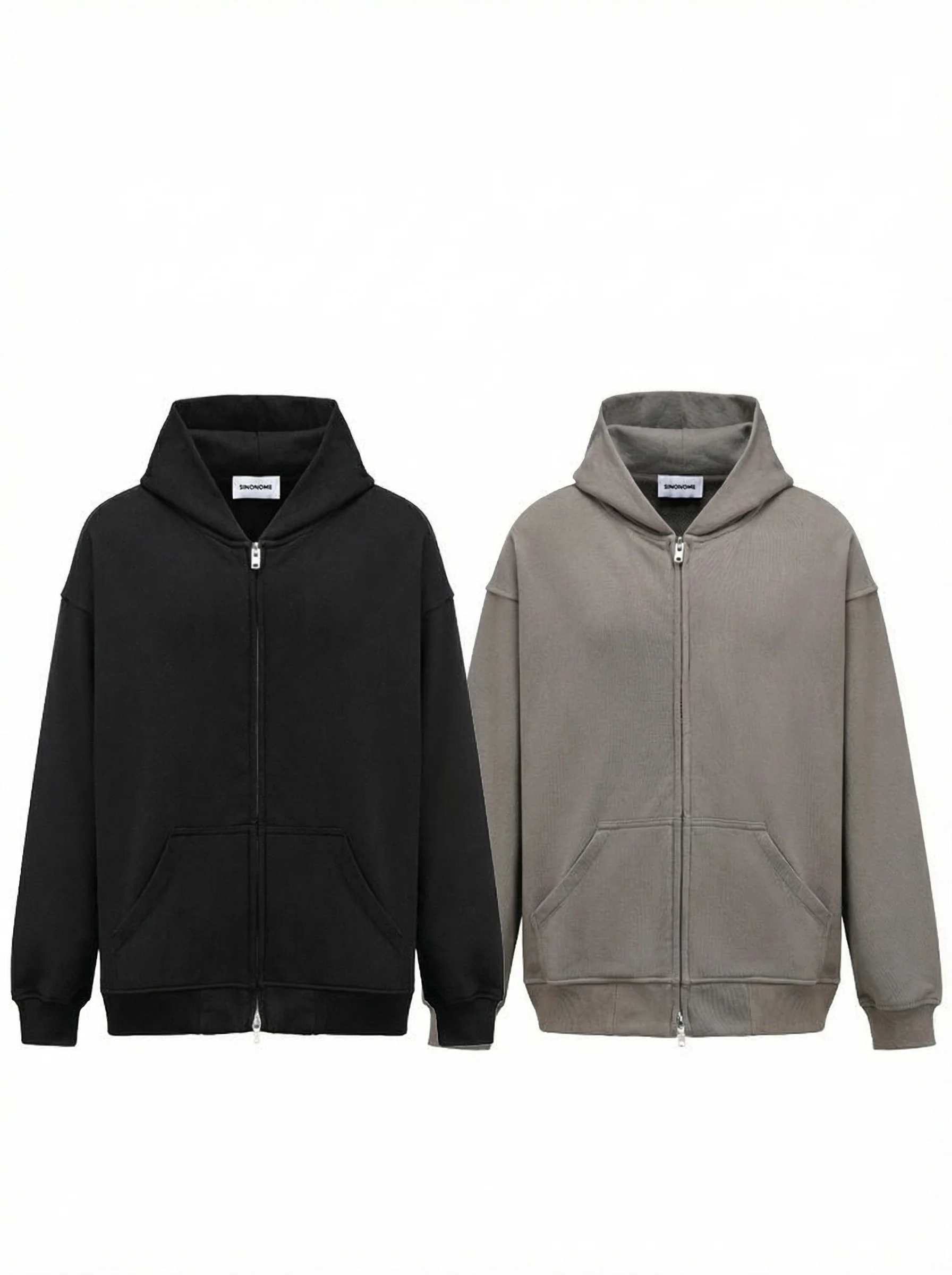 Heavyweight Terry Zip-Up Hoodie - Image 5