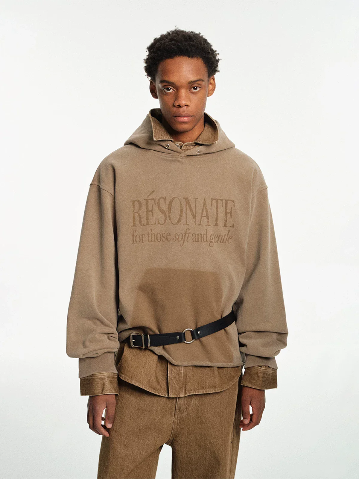 Heavyweight Washed Terry Hoodie - Image 2