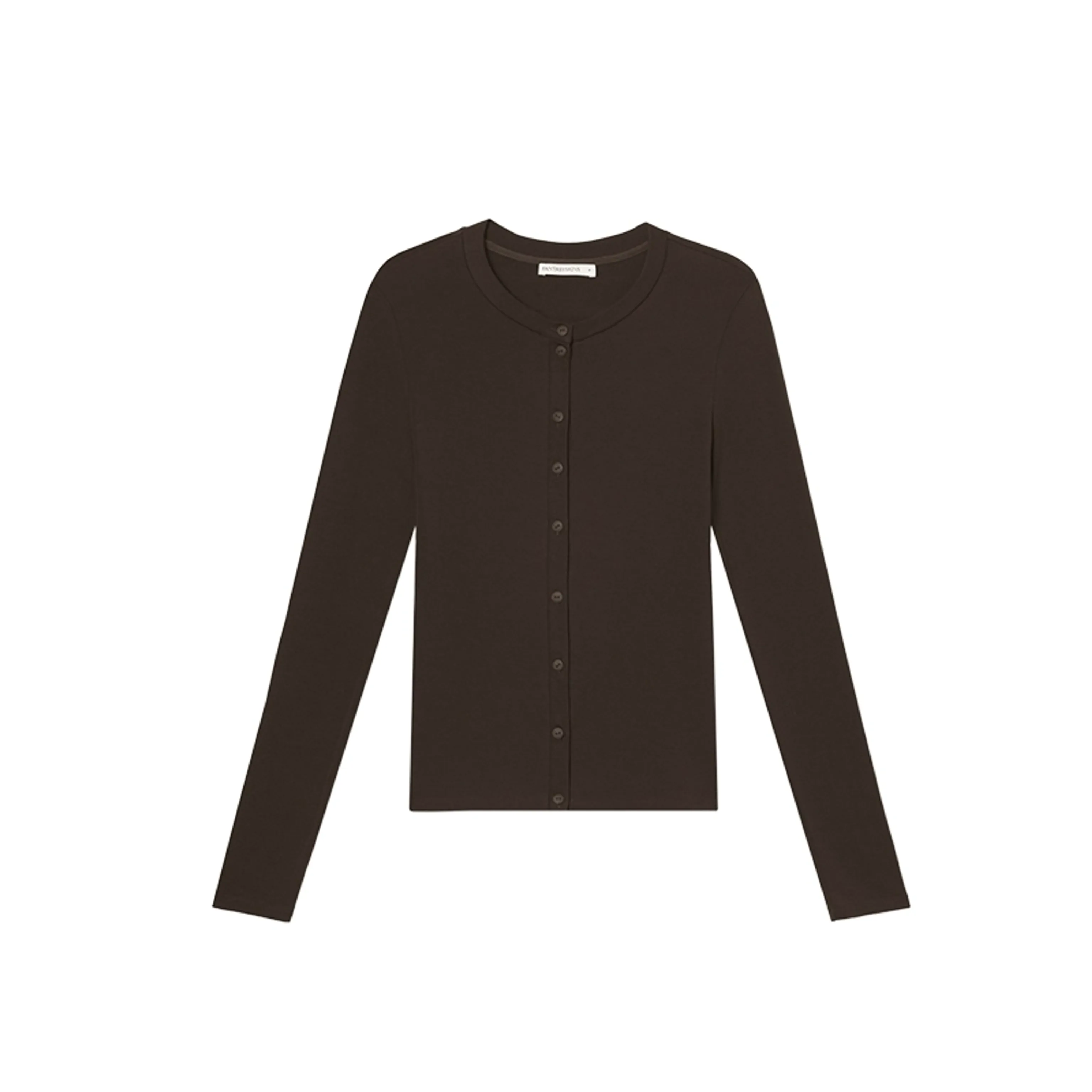Henley Neck Cardigan - Image 7