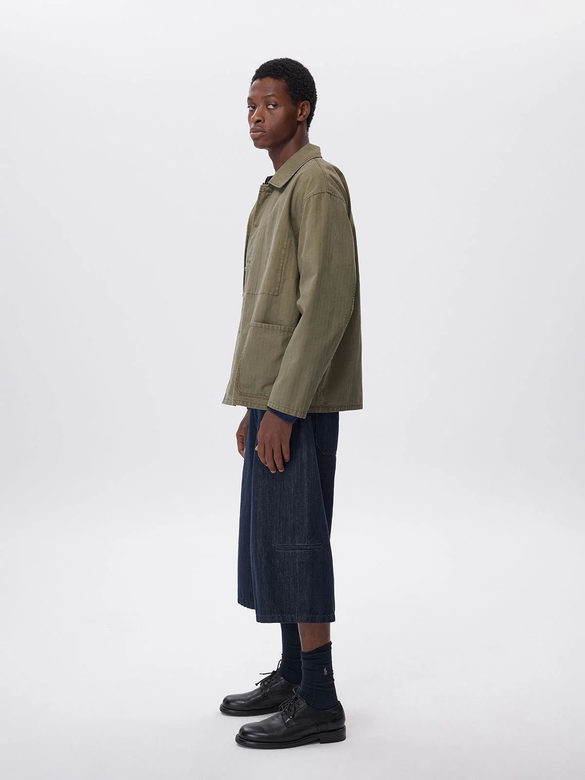Herringbone French Chore Jacket - Image 5