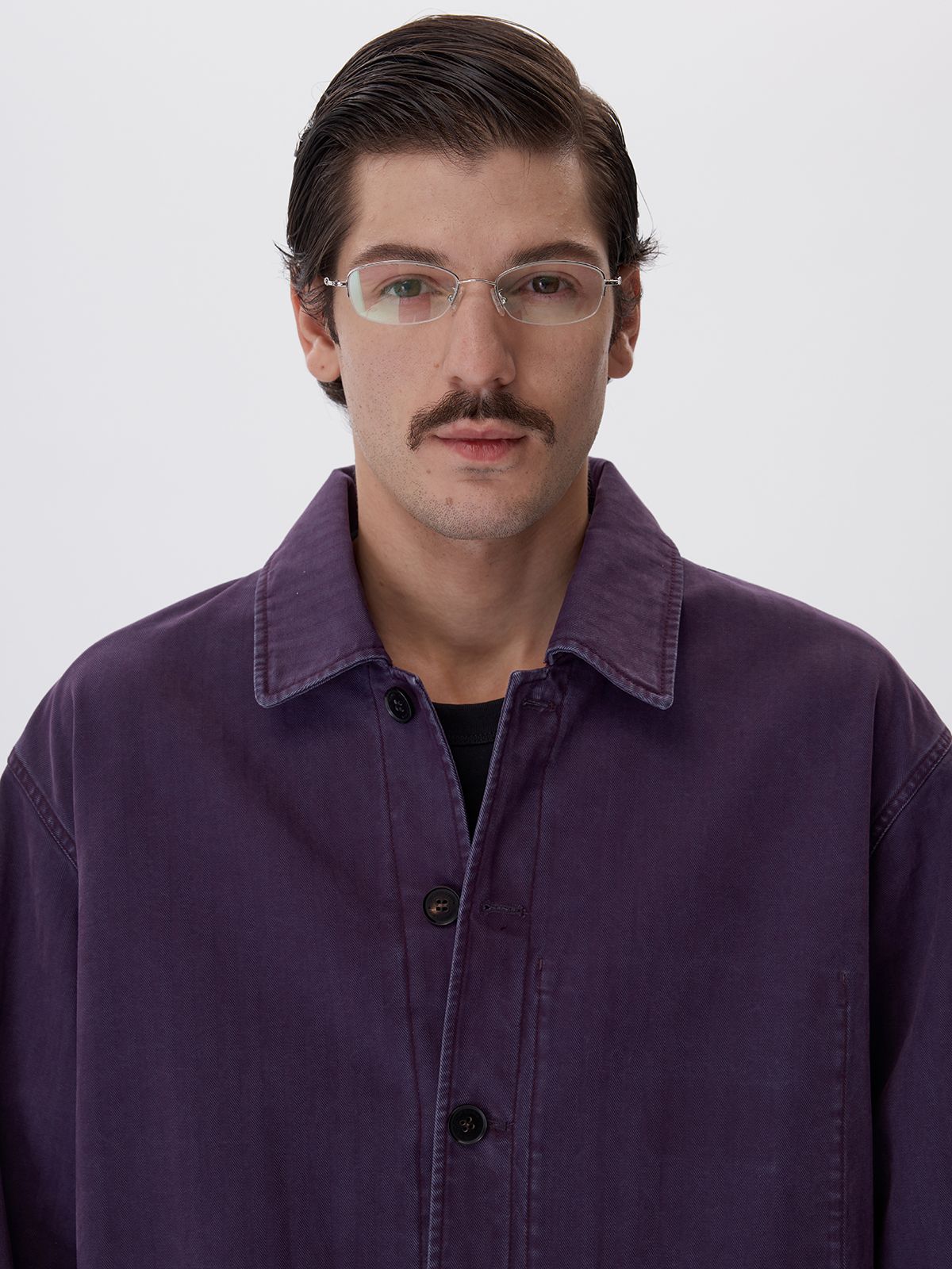 Herringbone French Chore Jacket - Image 6