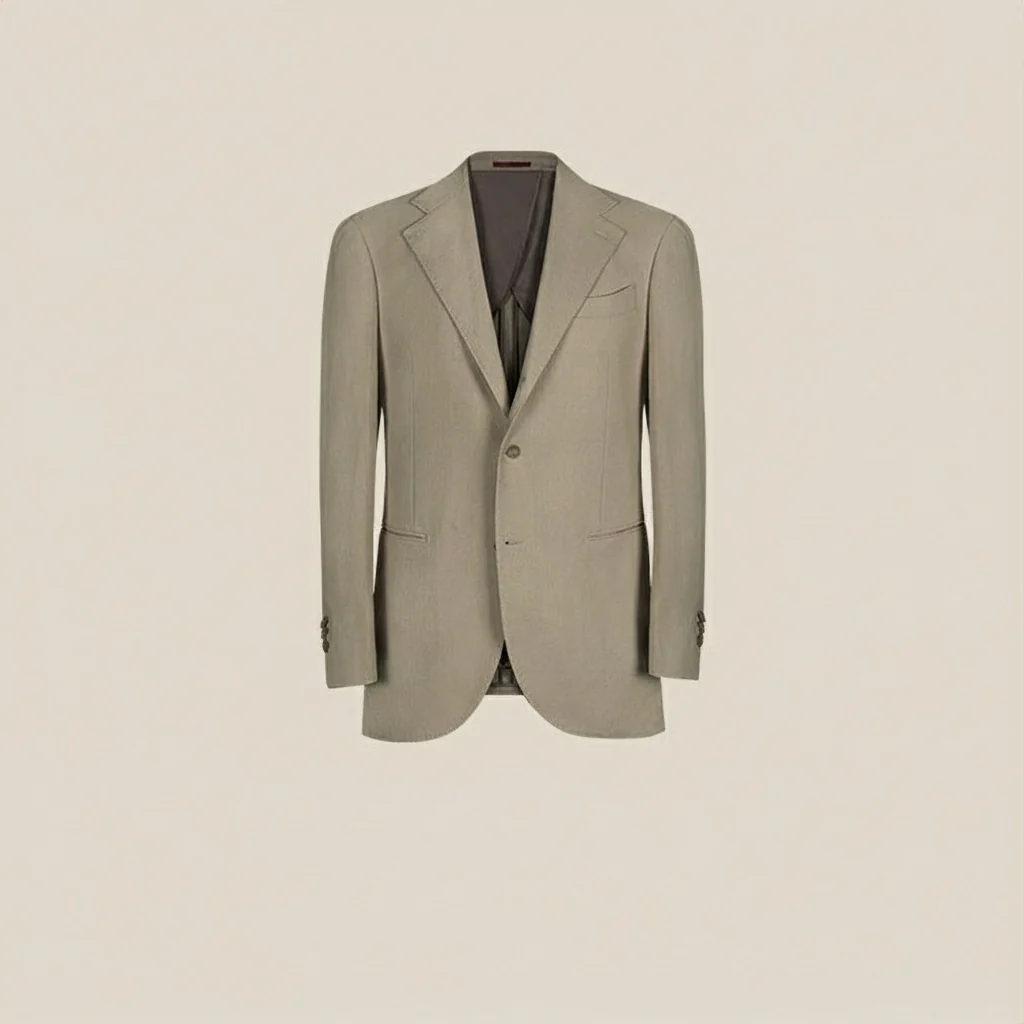 Herringbone Linen-Blend Suit - Image 5
