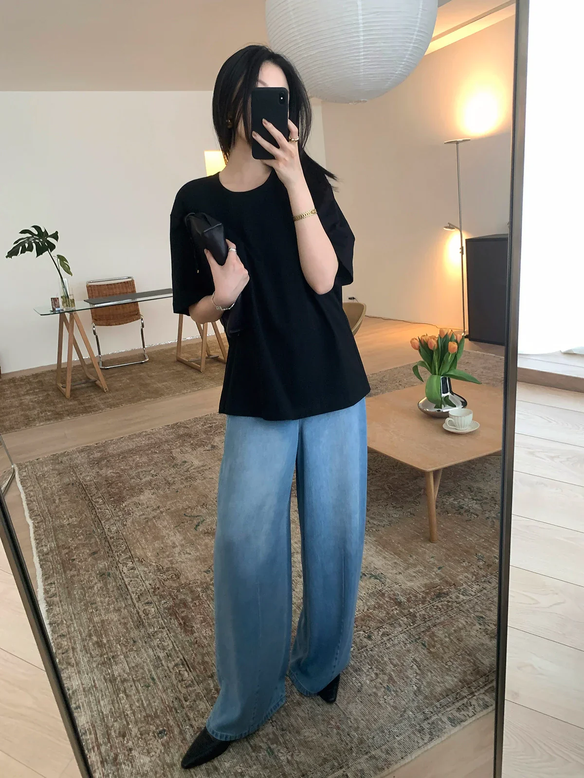 Herringbone Pocket Tee - Image 2