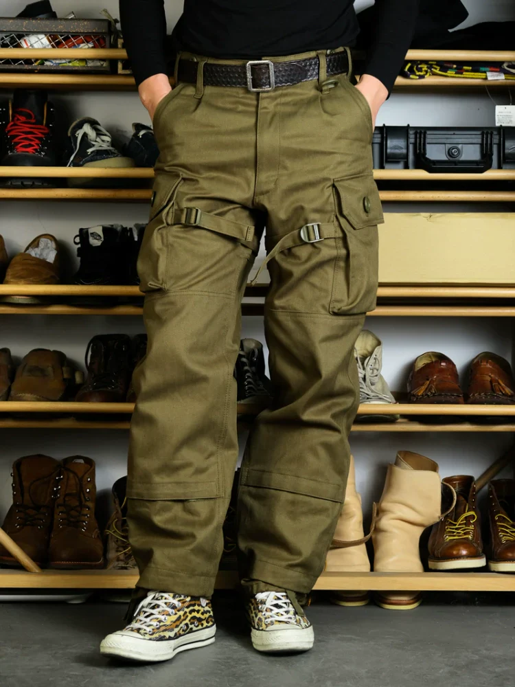 Herringbone Riding Cargo Pants - Image 5