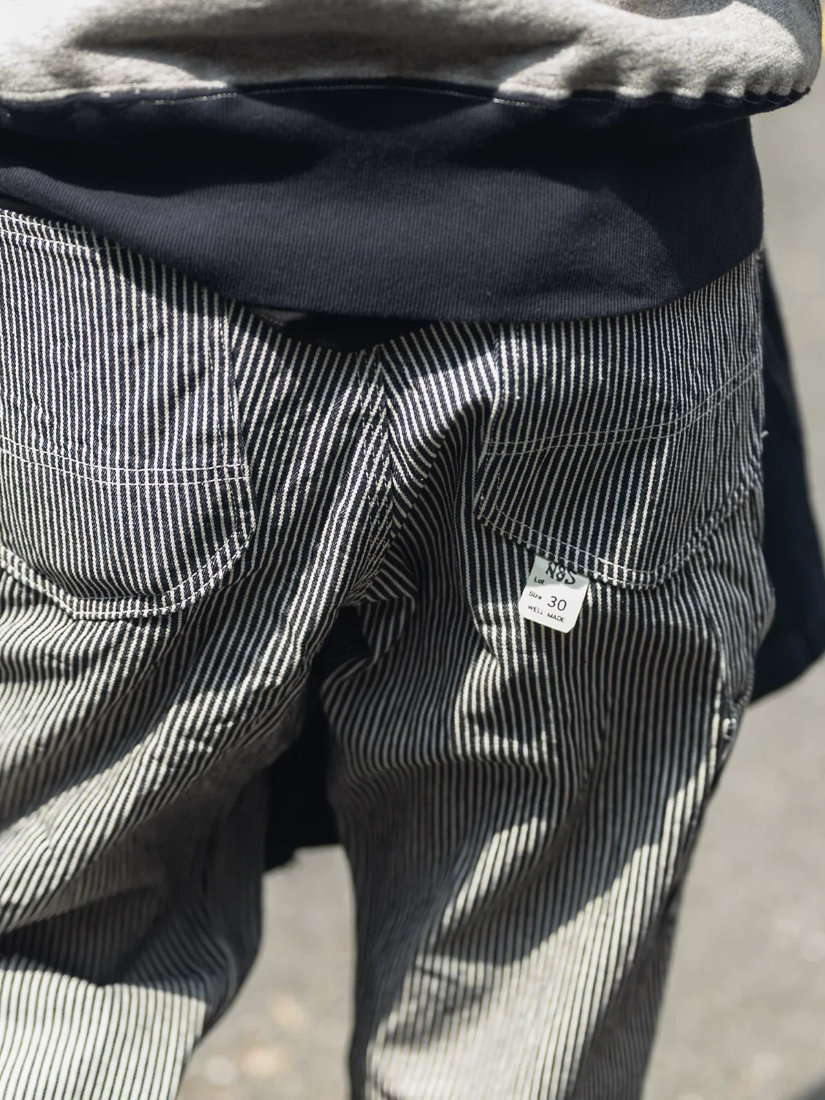 Hickory Stripe Carpenter Pants - Image 4