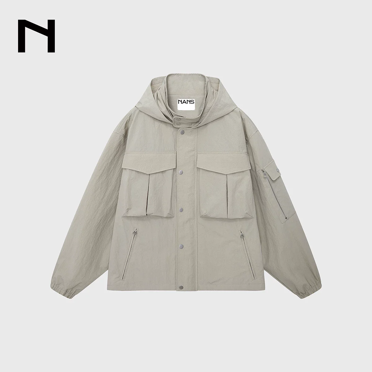Hidden-Hood 3D Pocket Utility Jacket - Image 6