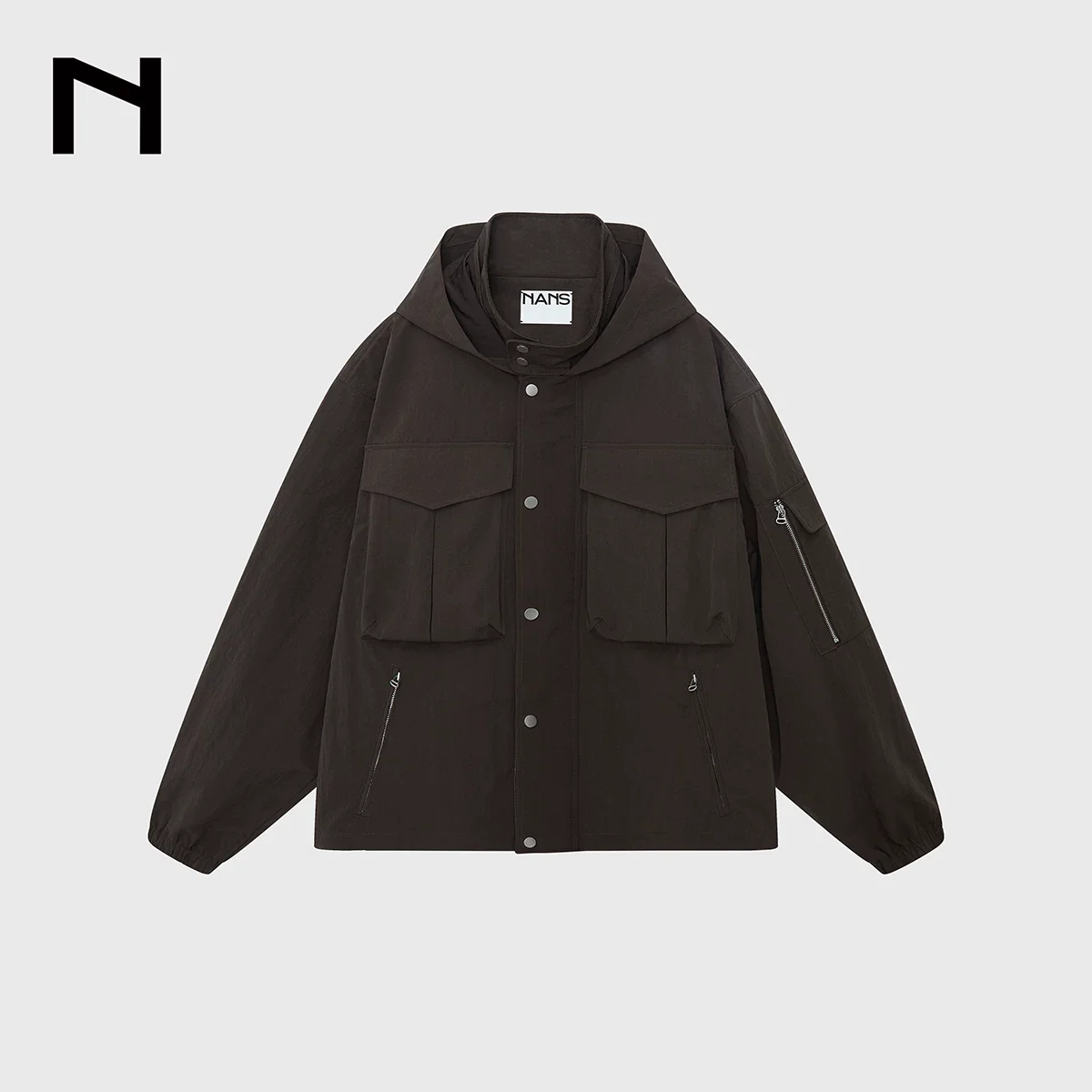 Hidden-Hood 3D Pocket Utility Jacket - Image 7