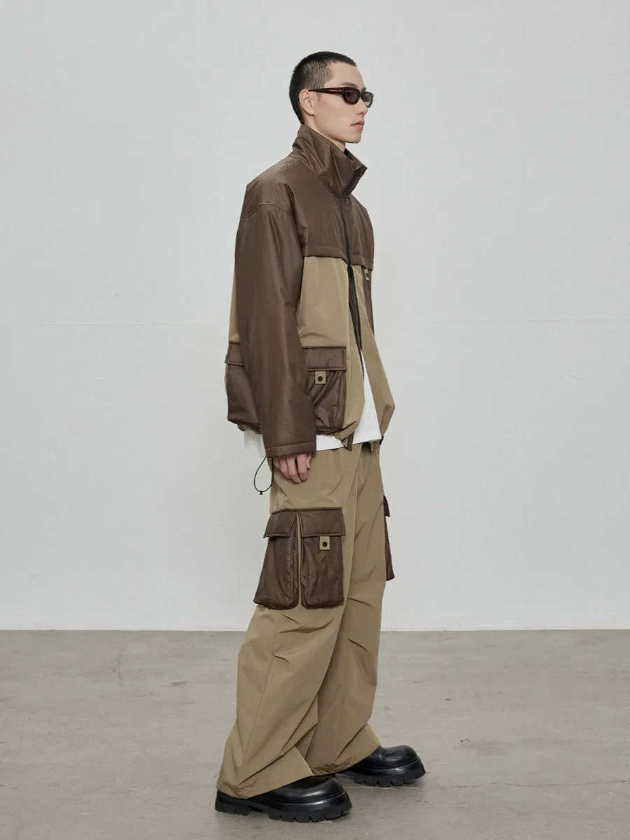 High-Collar Technical Utility Jacket - Image 2