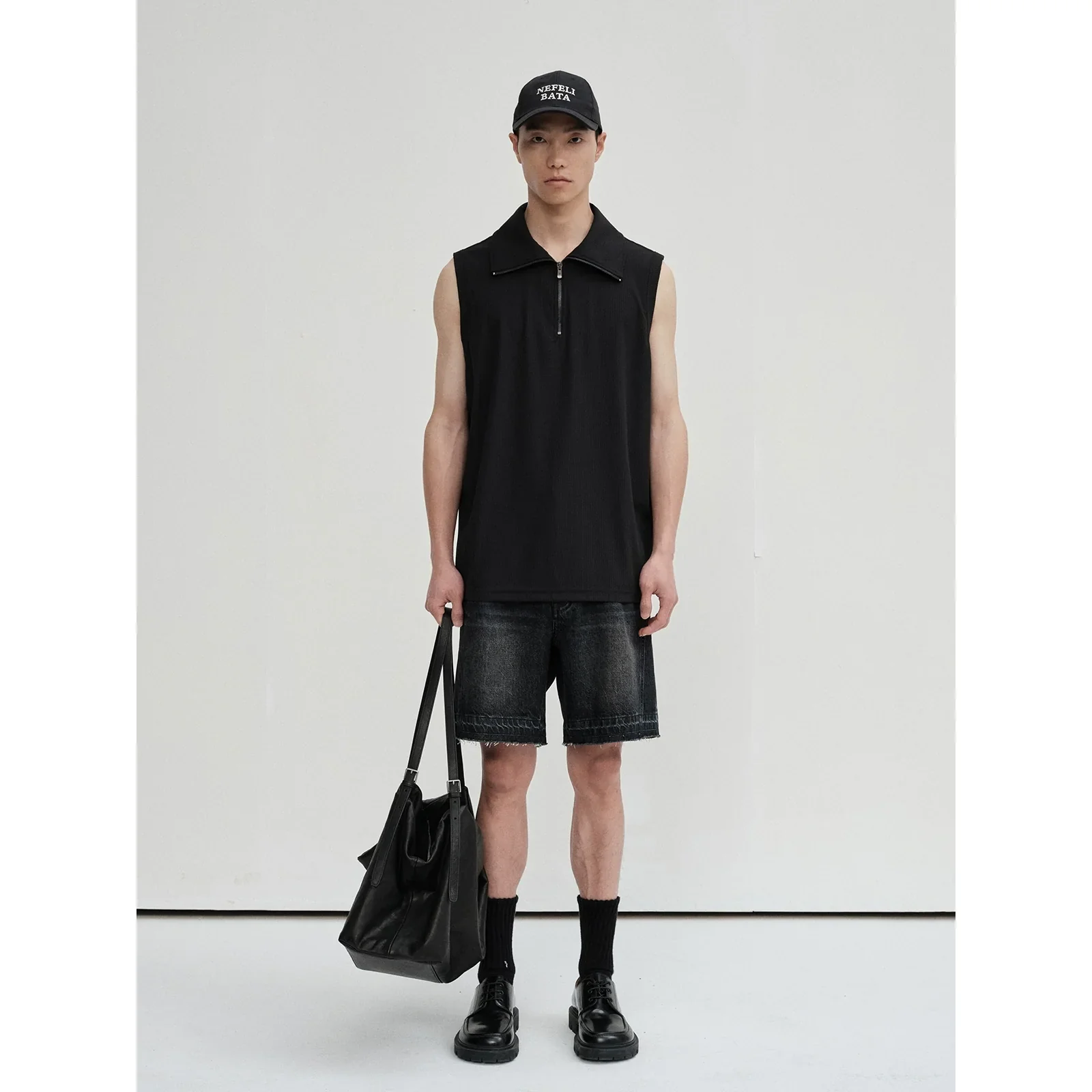 High-Collar Zip Top - Image 2
