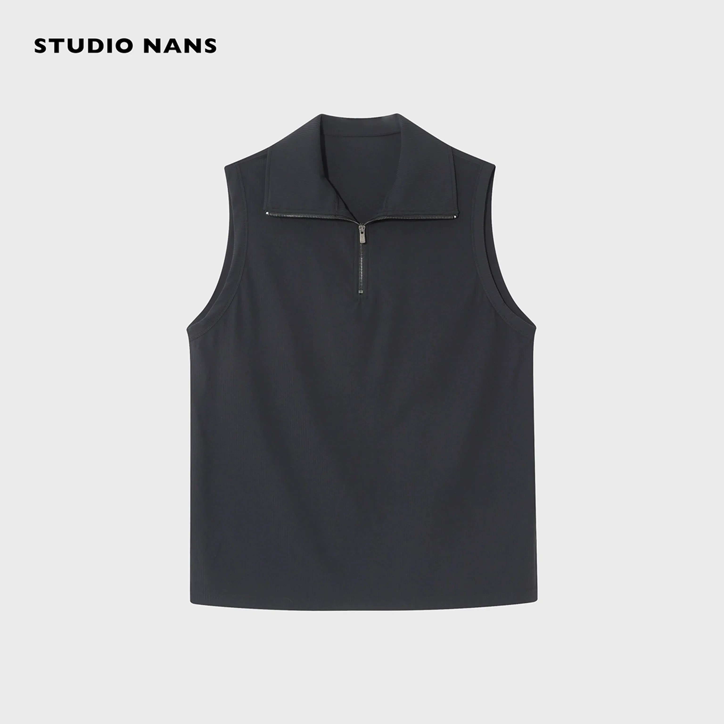 High-Collar Zip Top - Image 5