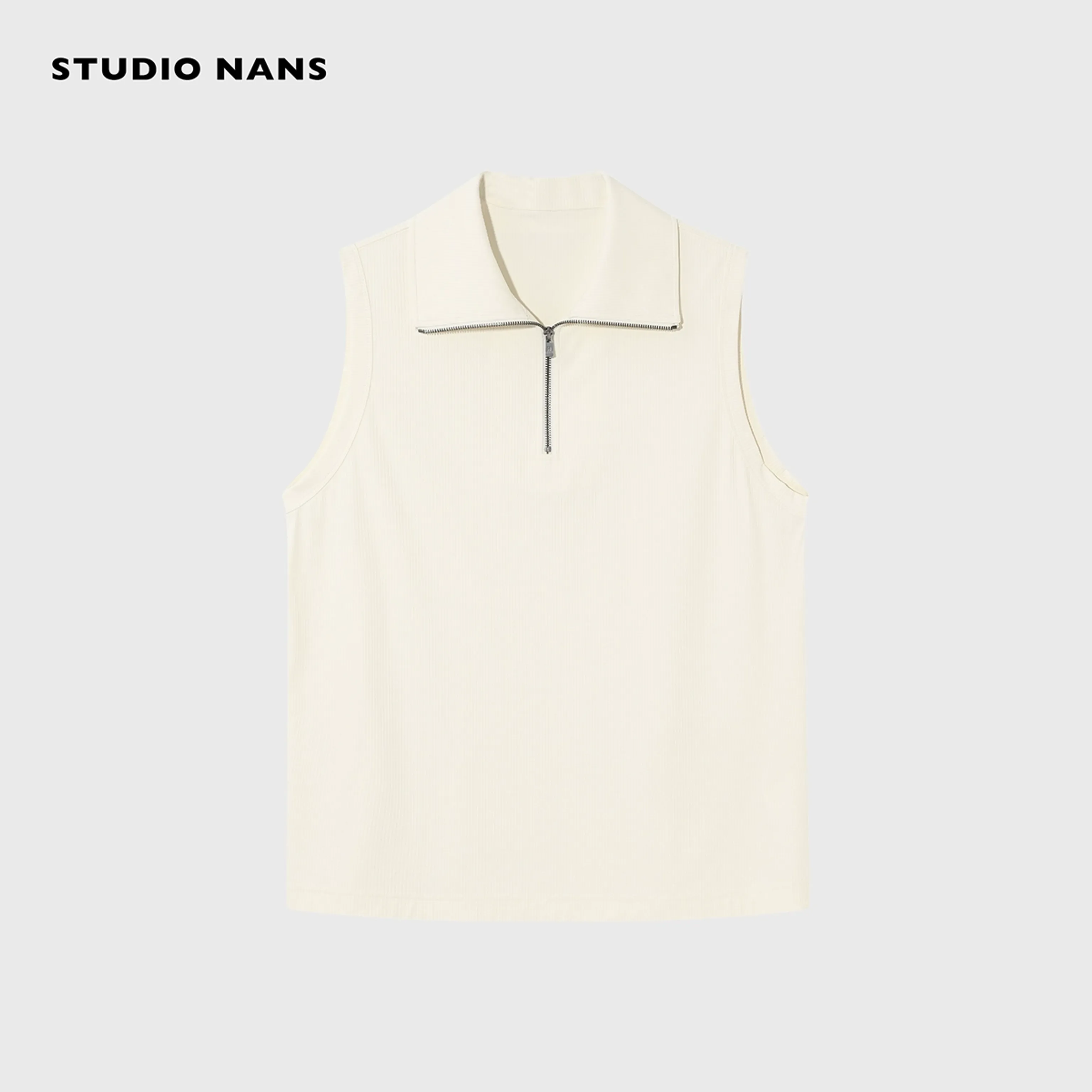 High-Collar Zip Top - Image 6