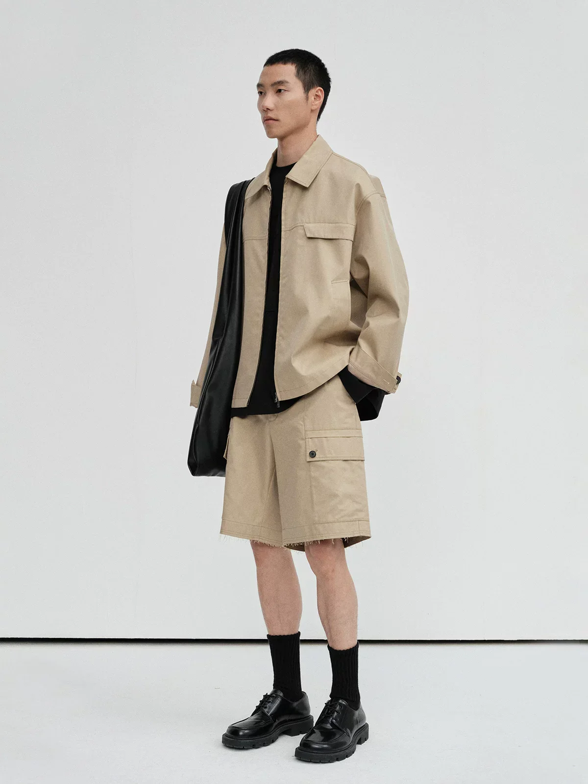 High-Density Cotton Zip Jacket