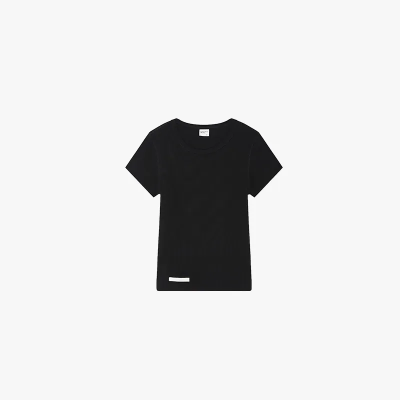 High Elastic Crew Neck Tee - Image 7