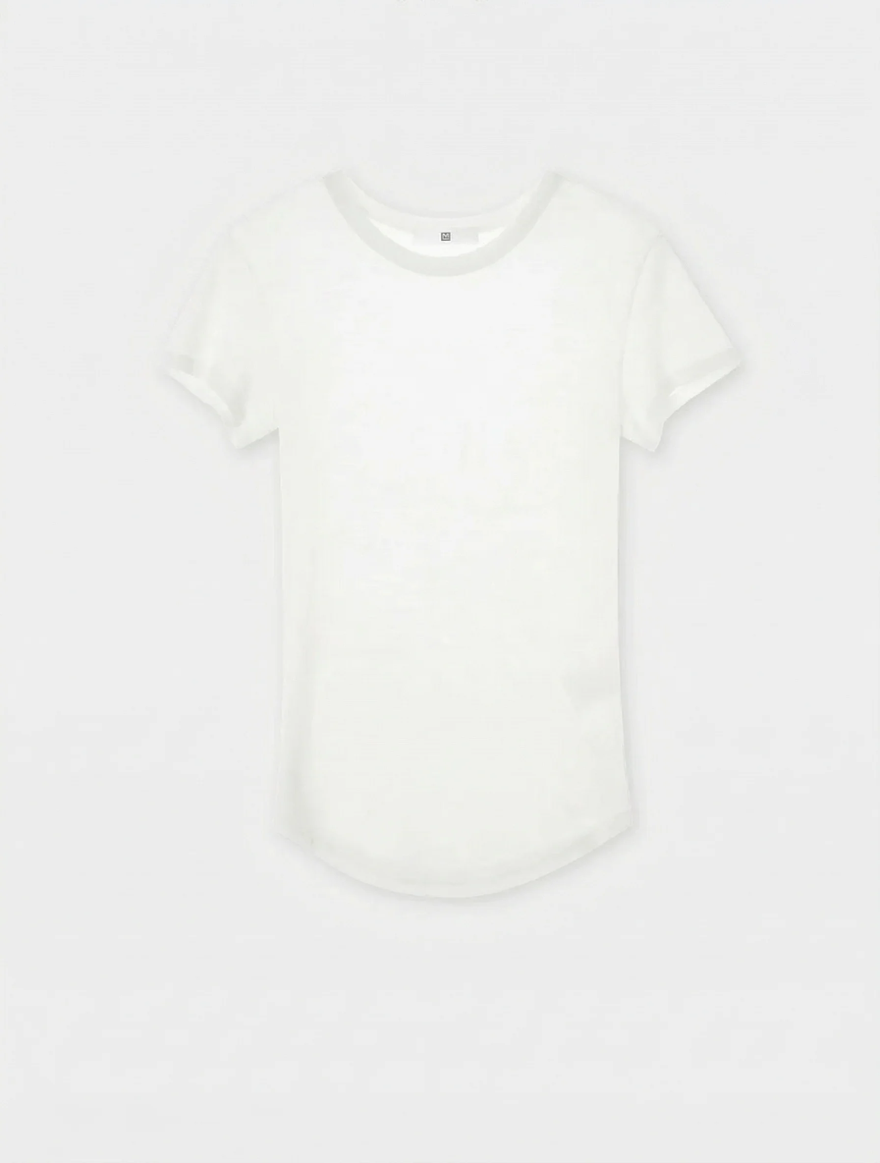 High Elastic Ribbed T-Shirt - Image 3