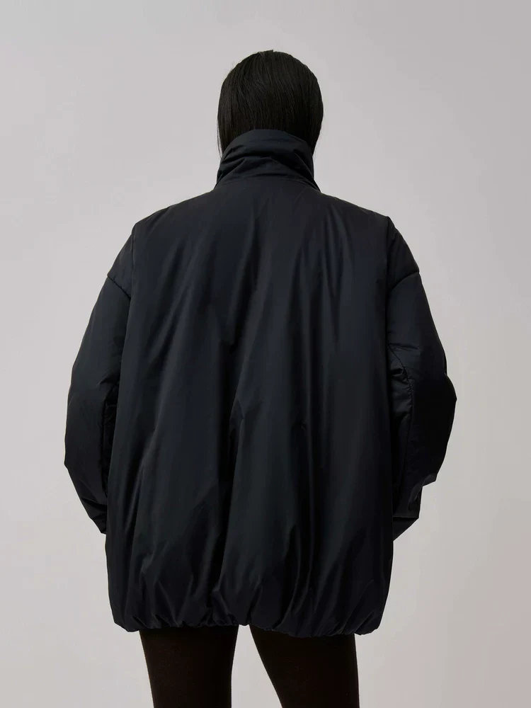 High-Neck Cinch Puffer - Image 4