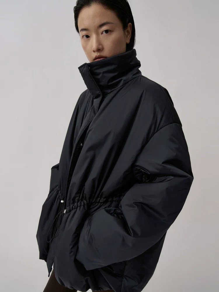 High-Neck Cinch Puffer - Image 5