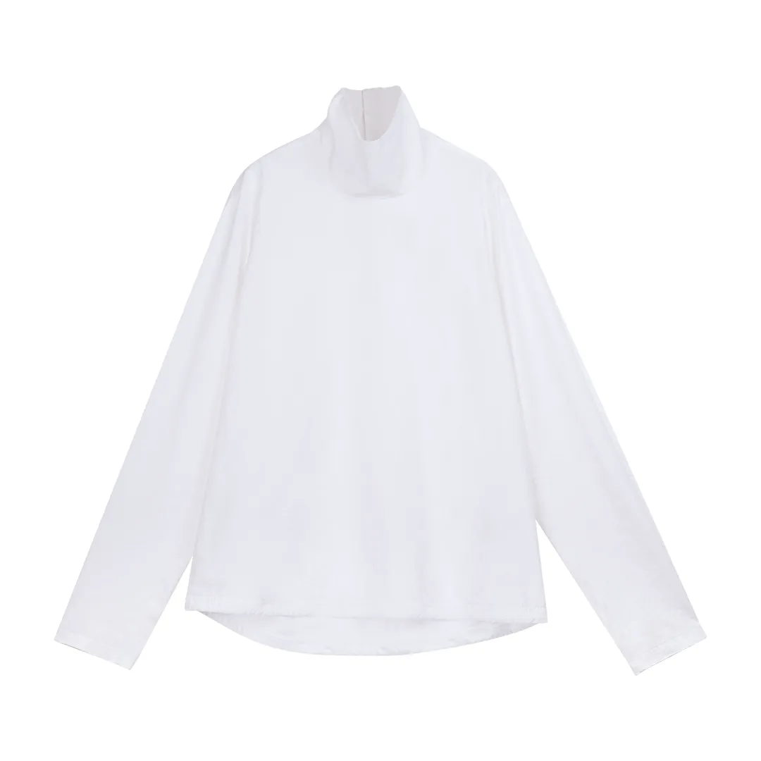 High-Neck Panel Shirt - Image 5