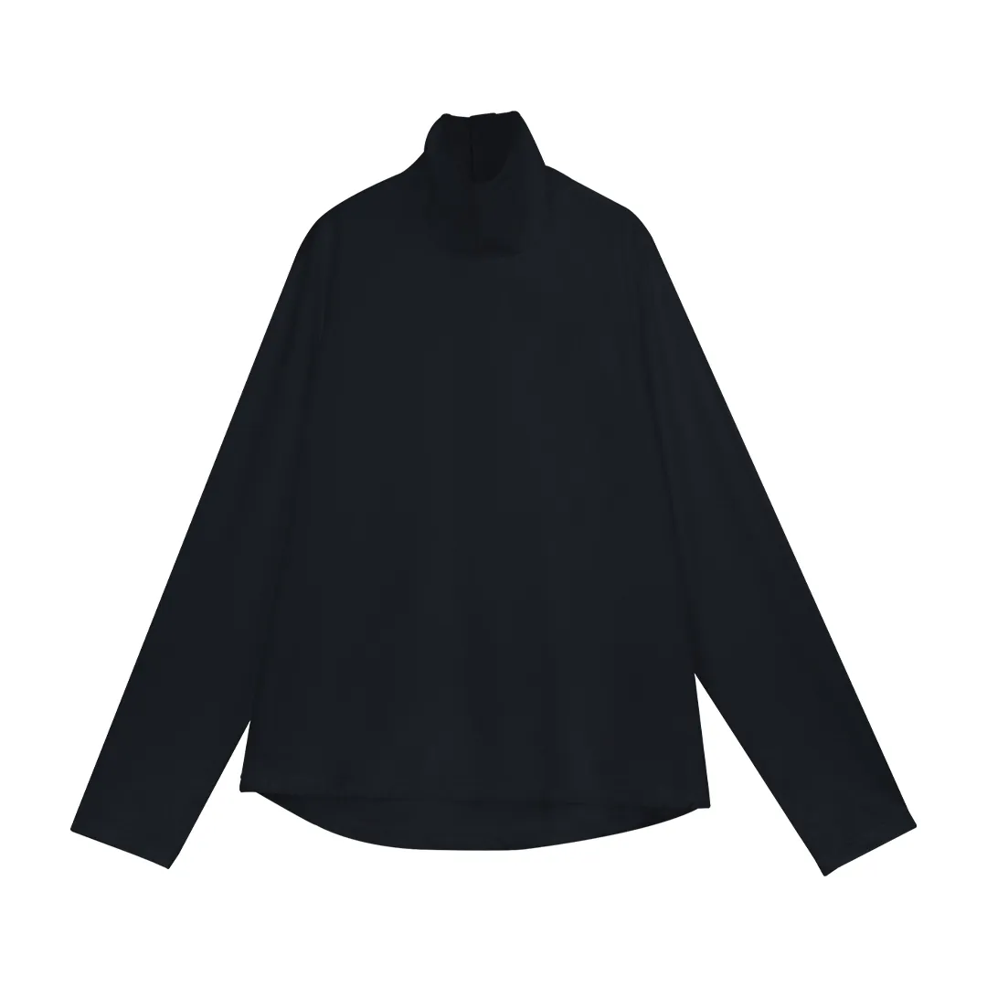 High-Neck Panel Shirt - Image 6
