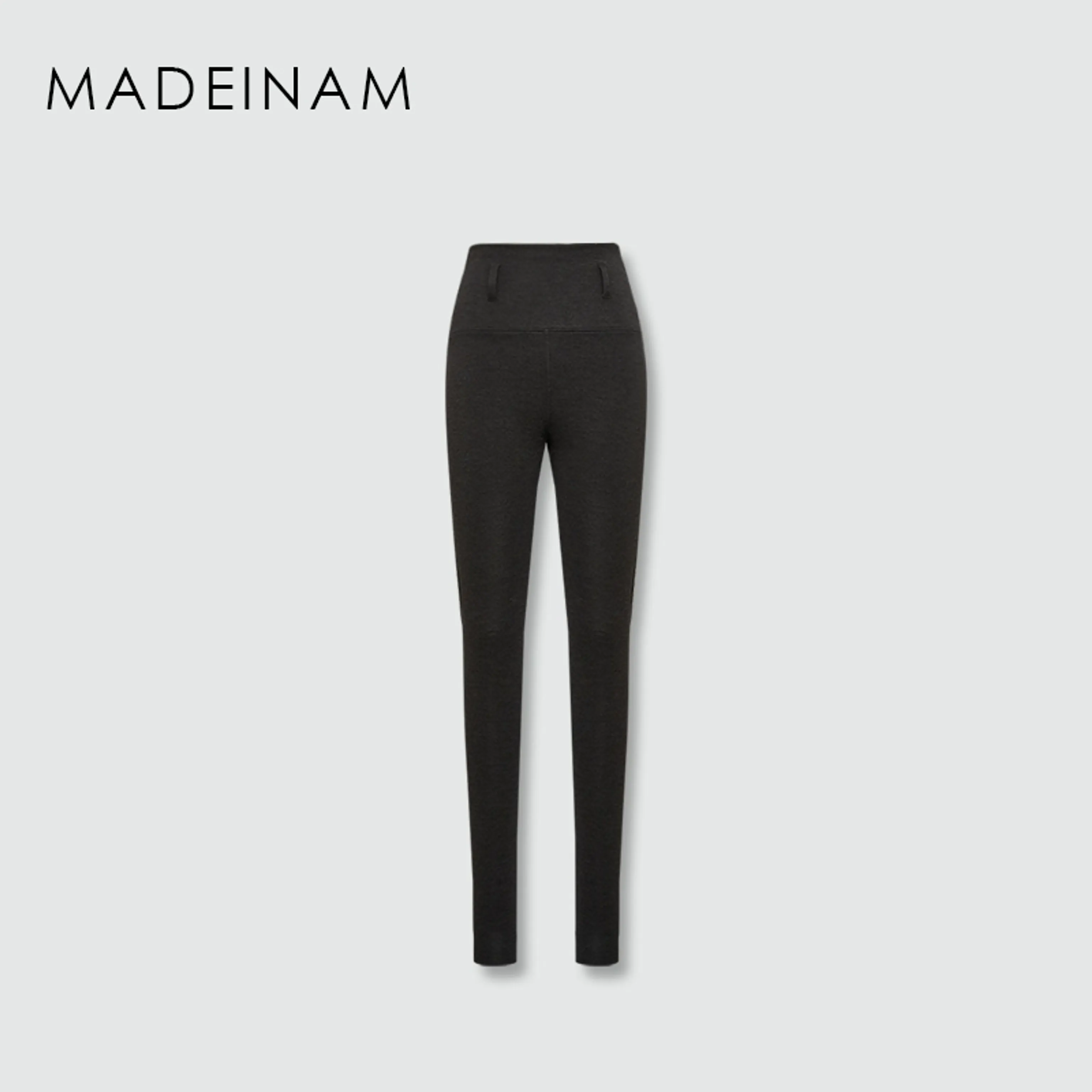 High-Rise Wool-Acetate Fleece Leggings - Image 6