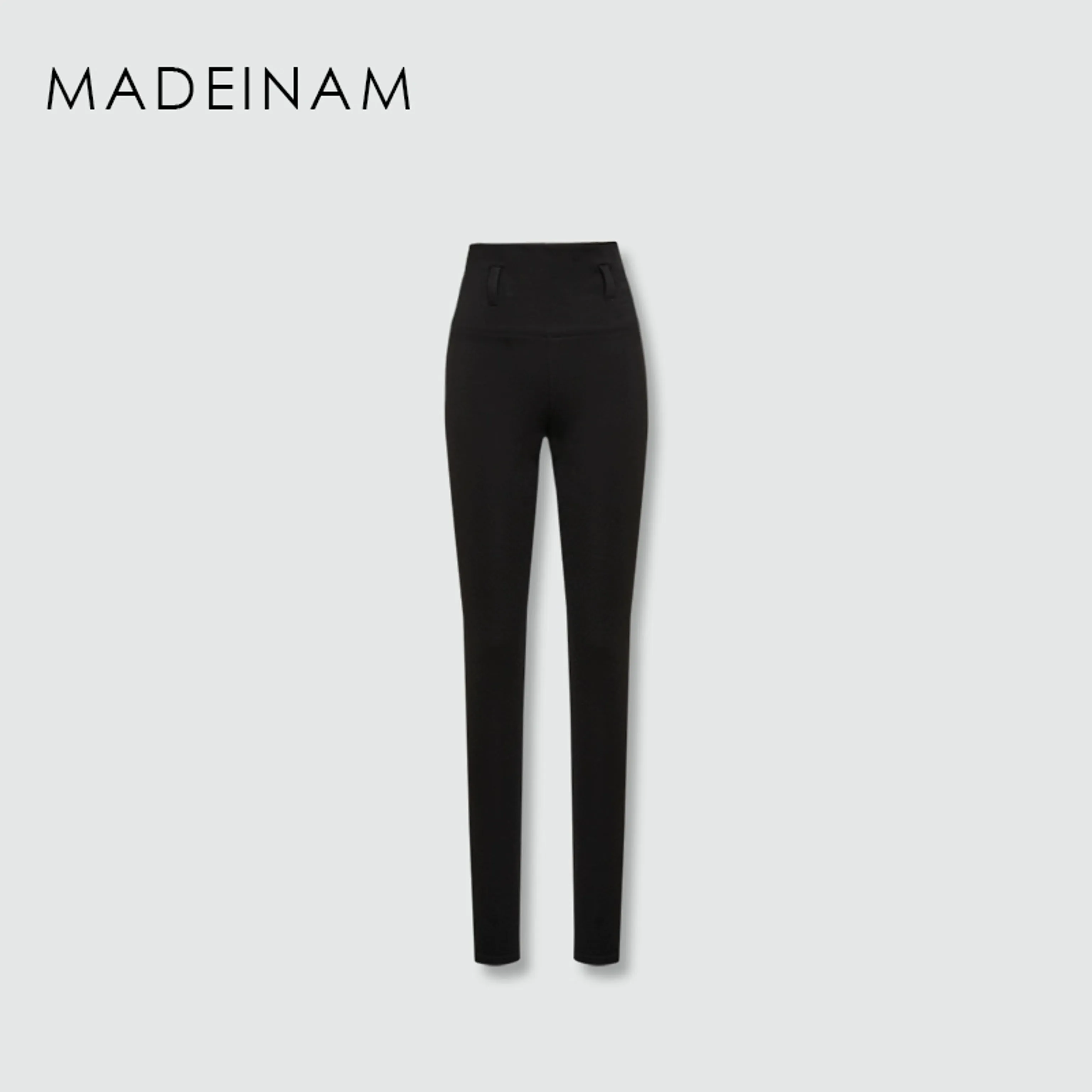High-Rise Wool-Acetate Fleece Leggings - Image 7