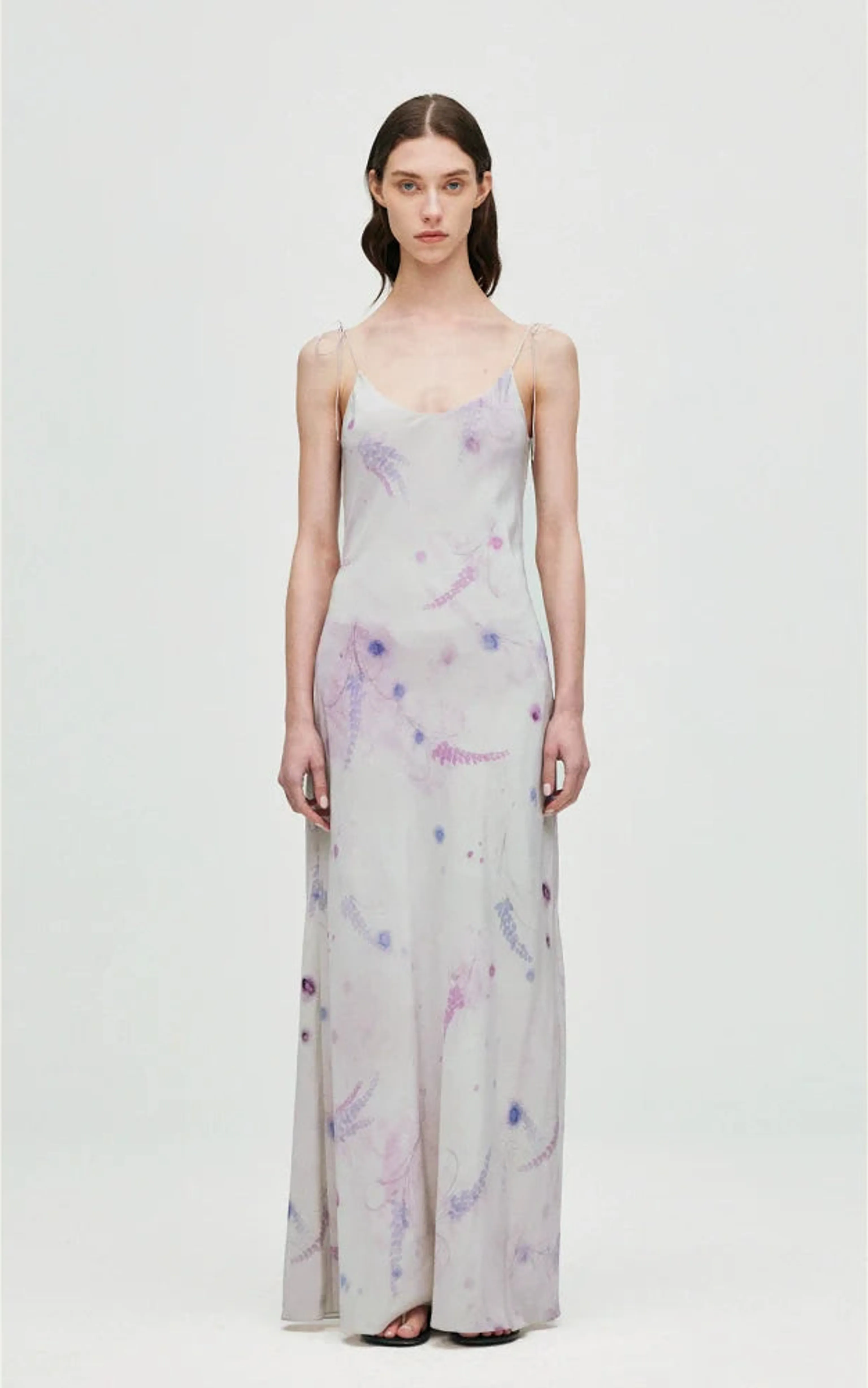 High-Waist A-Line Slip Dress - Image 5