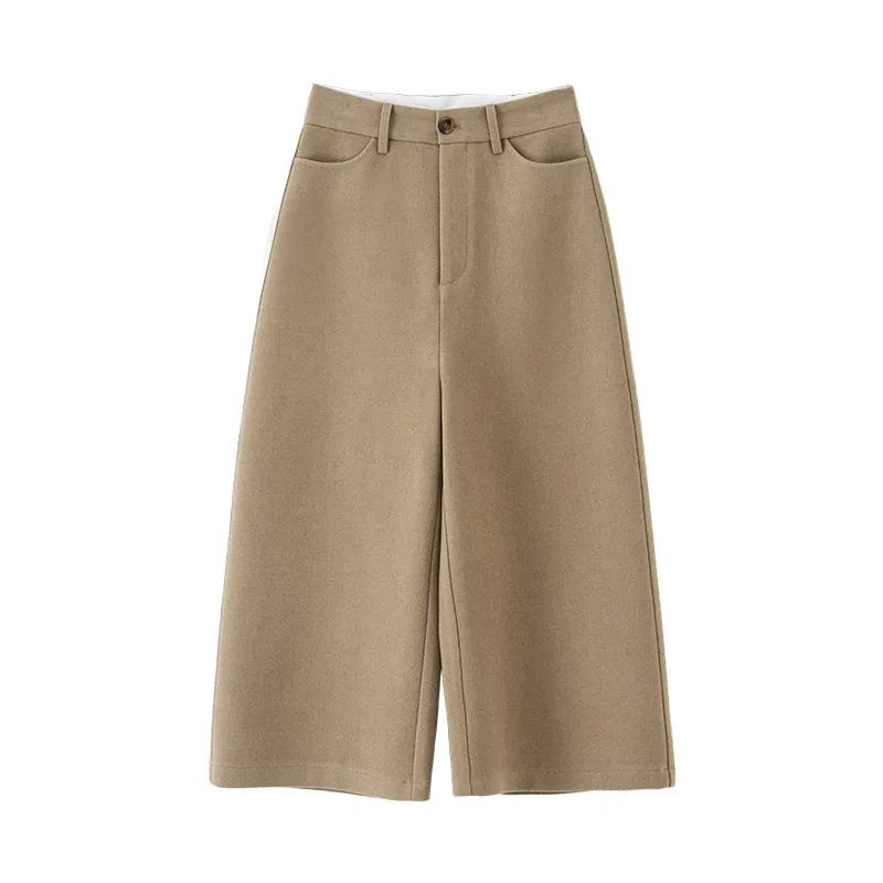 High-Waist Wide-Leg Culottes - Image 7