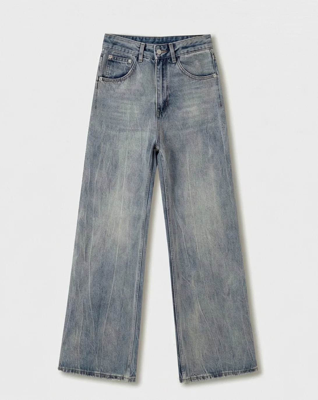 High-Waist Wide-Leg Jeans - Image 6