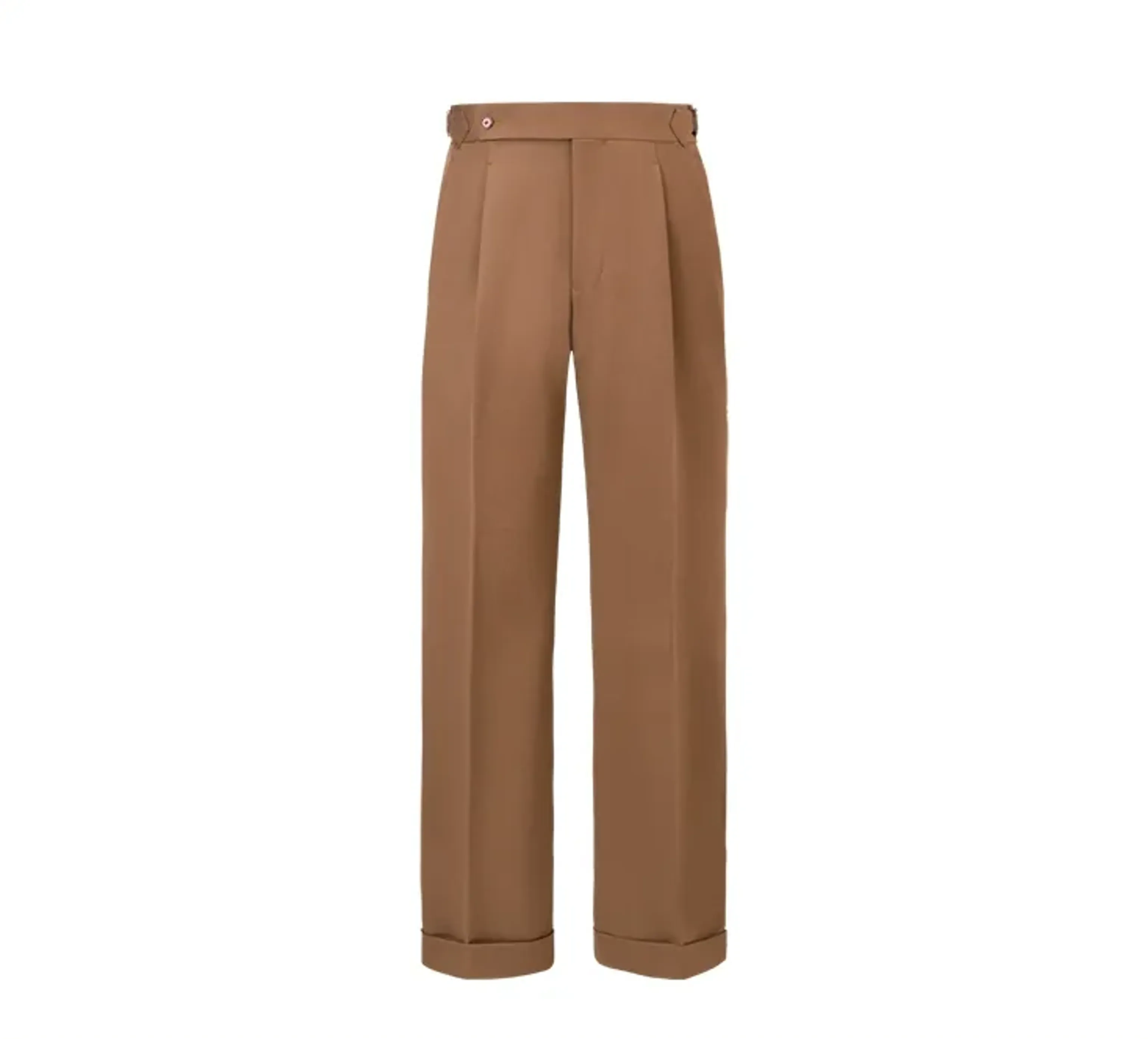 High Waist Wool Trousers - Image 6