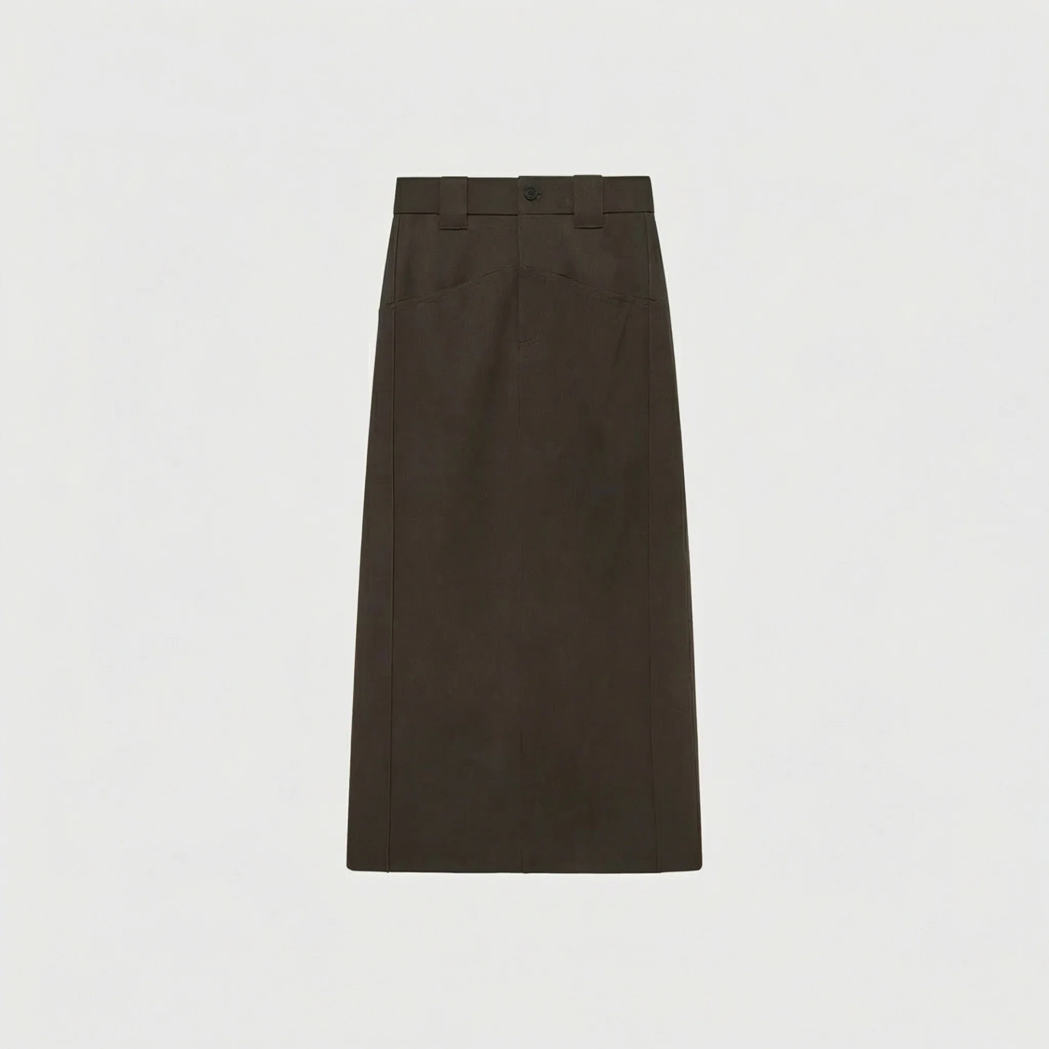 High-Waisted Brown Skirt - Image 5