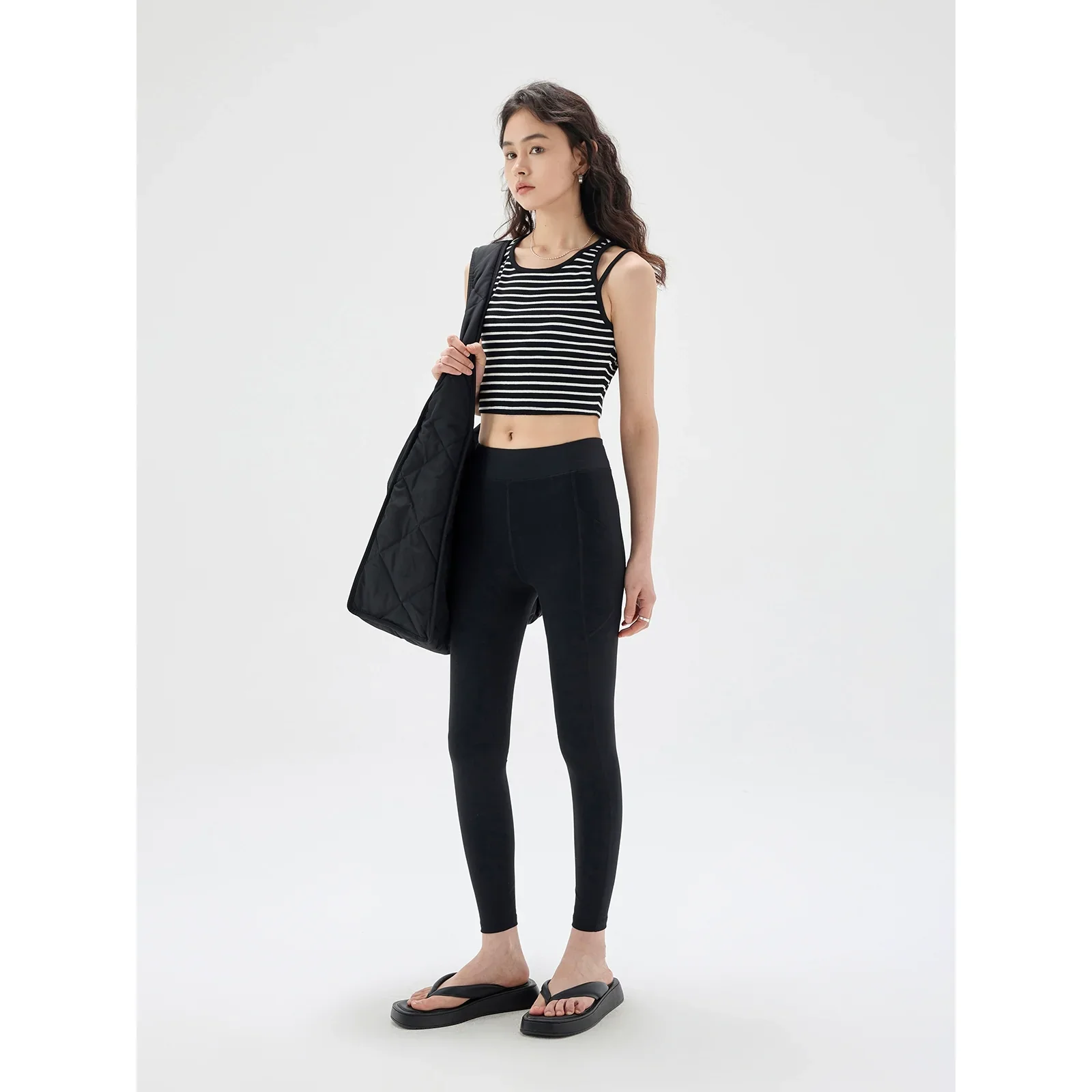 High-Waisted Flared Pants