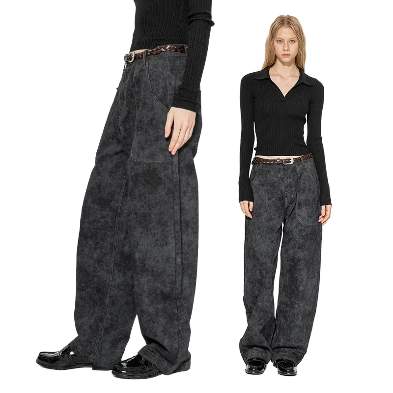High-Waisted Wide-Leg Jeans - Image 4