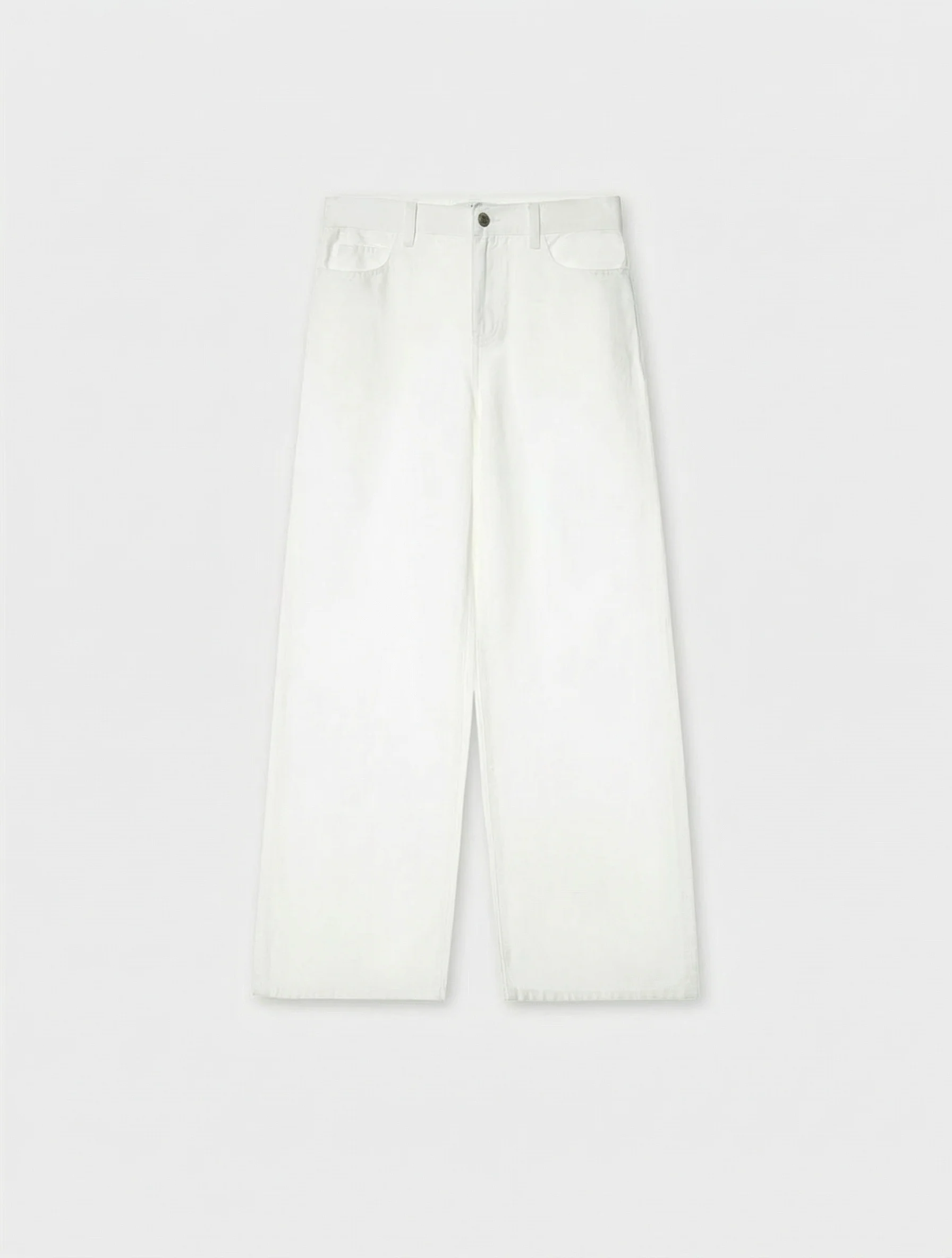 High Waisted Wide-Leg Jeans - Image 12
