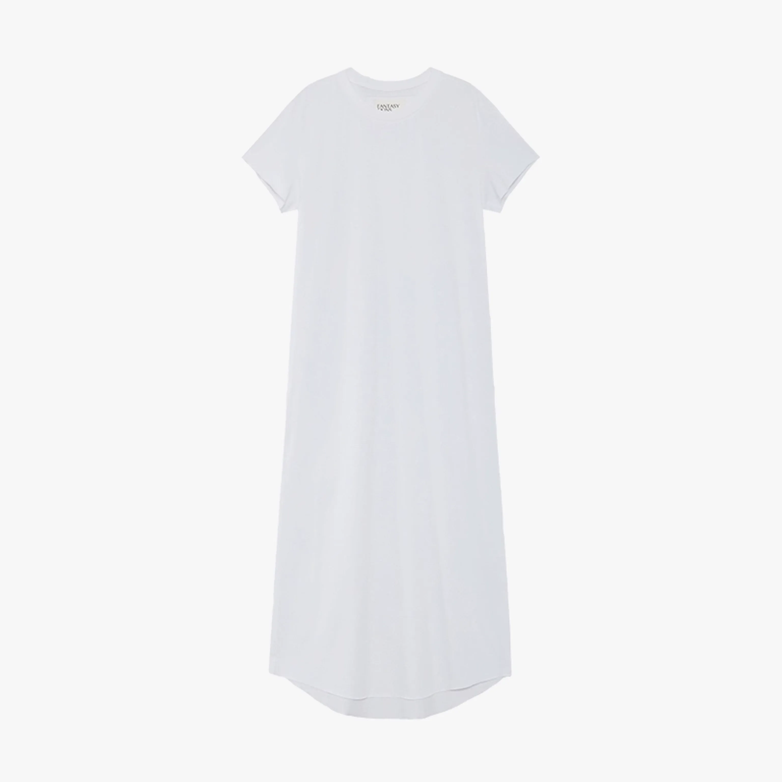 High-Weight Cotton T-Shirt Maxi Dress - Image 4