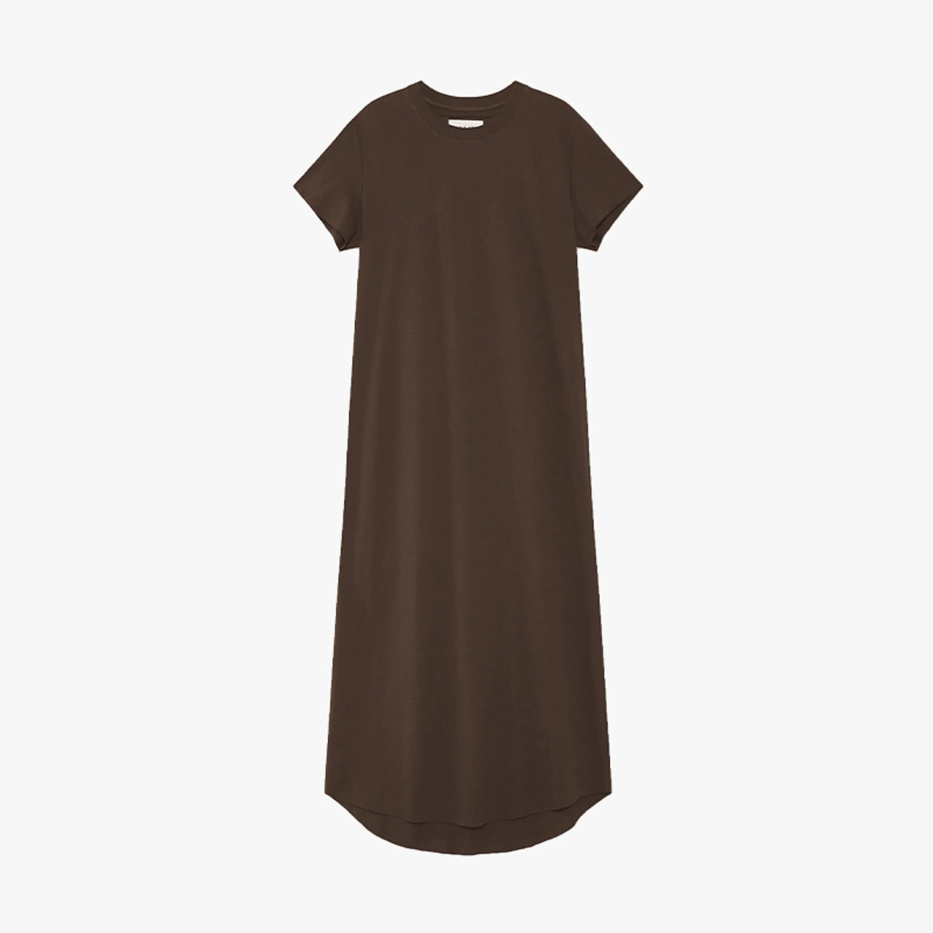 High-Weight Cotton T-Shirt Maxi Dress - Image 6