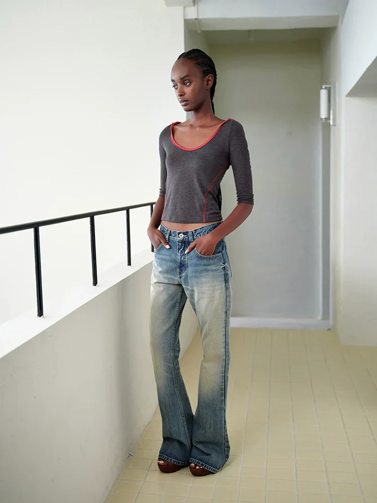Hit-Edge Slim Hooded Top