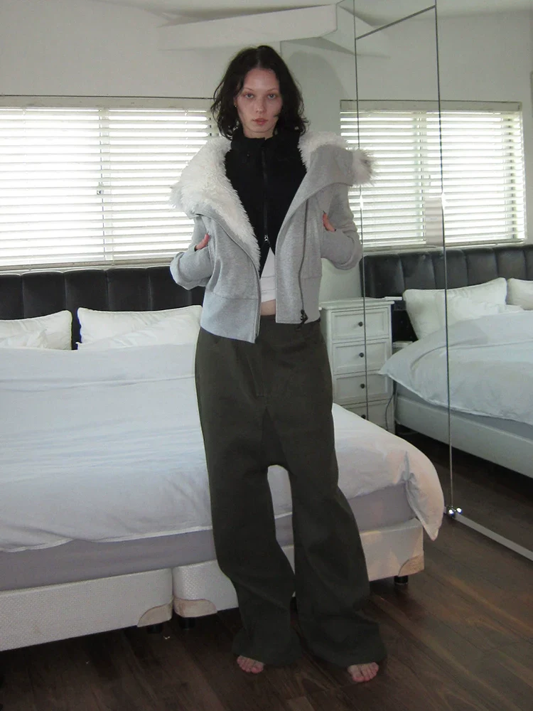 Hooded Fur-Trimmed Cotton Jacket - Image 5