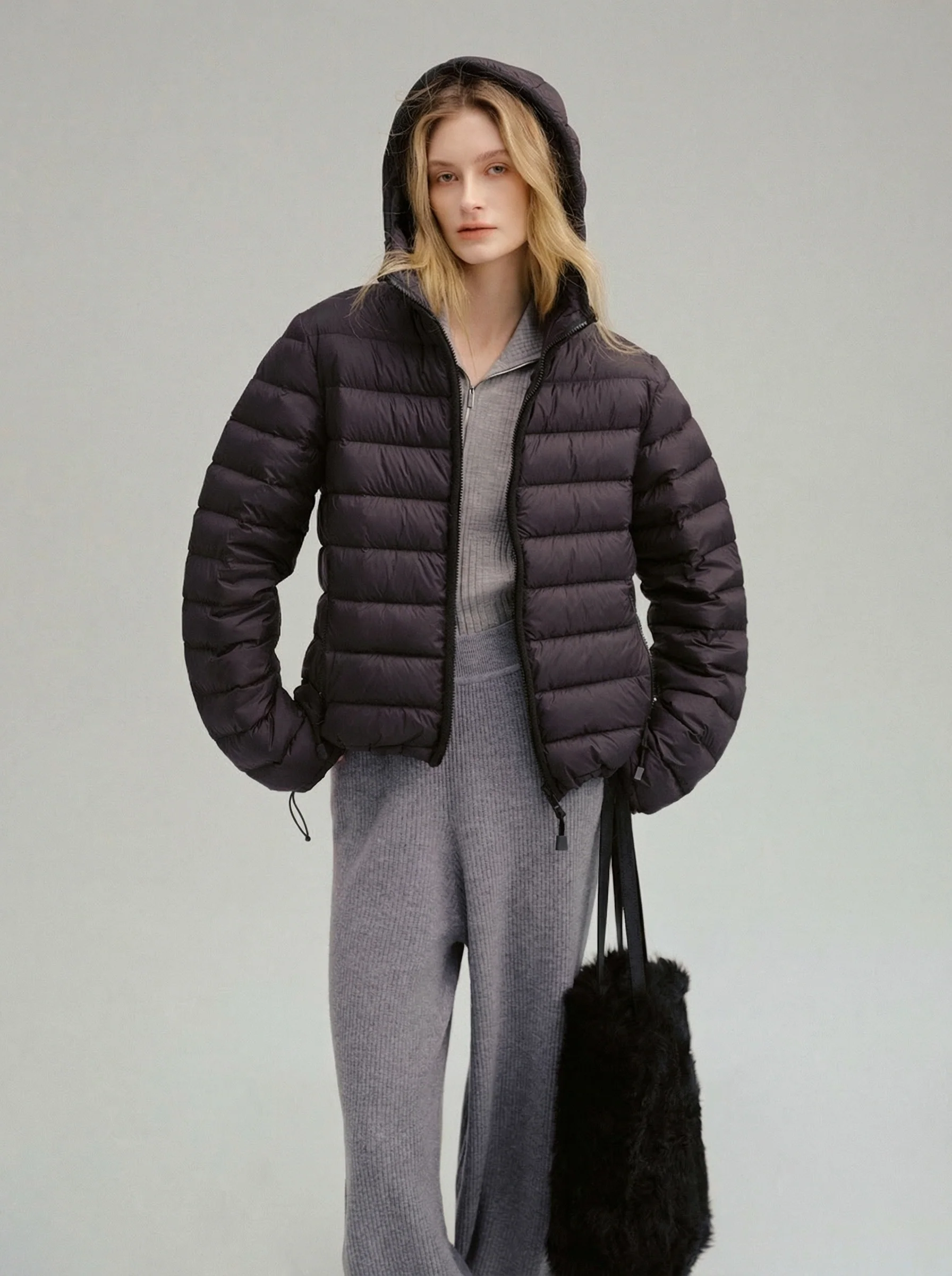 Hooded Goose Down Puffer - Image 3