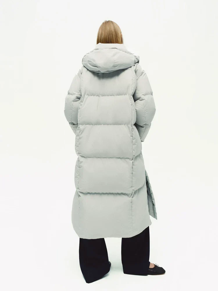 Hooded Long Puffer - Image 2