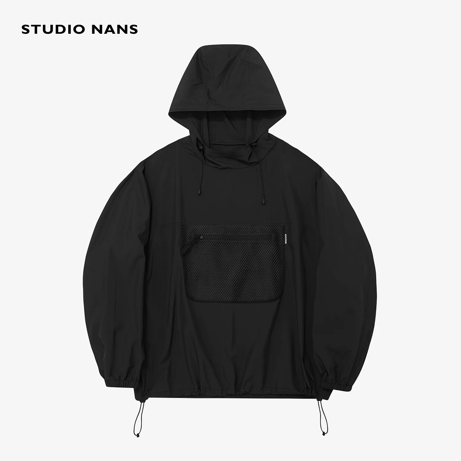 Hooded Mesh Pocket Jacket - Image 5