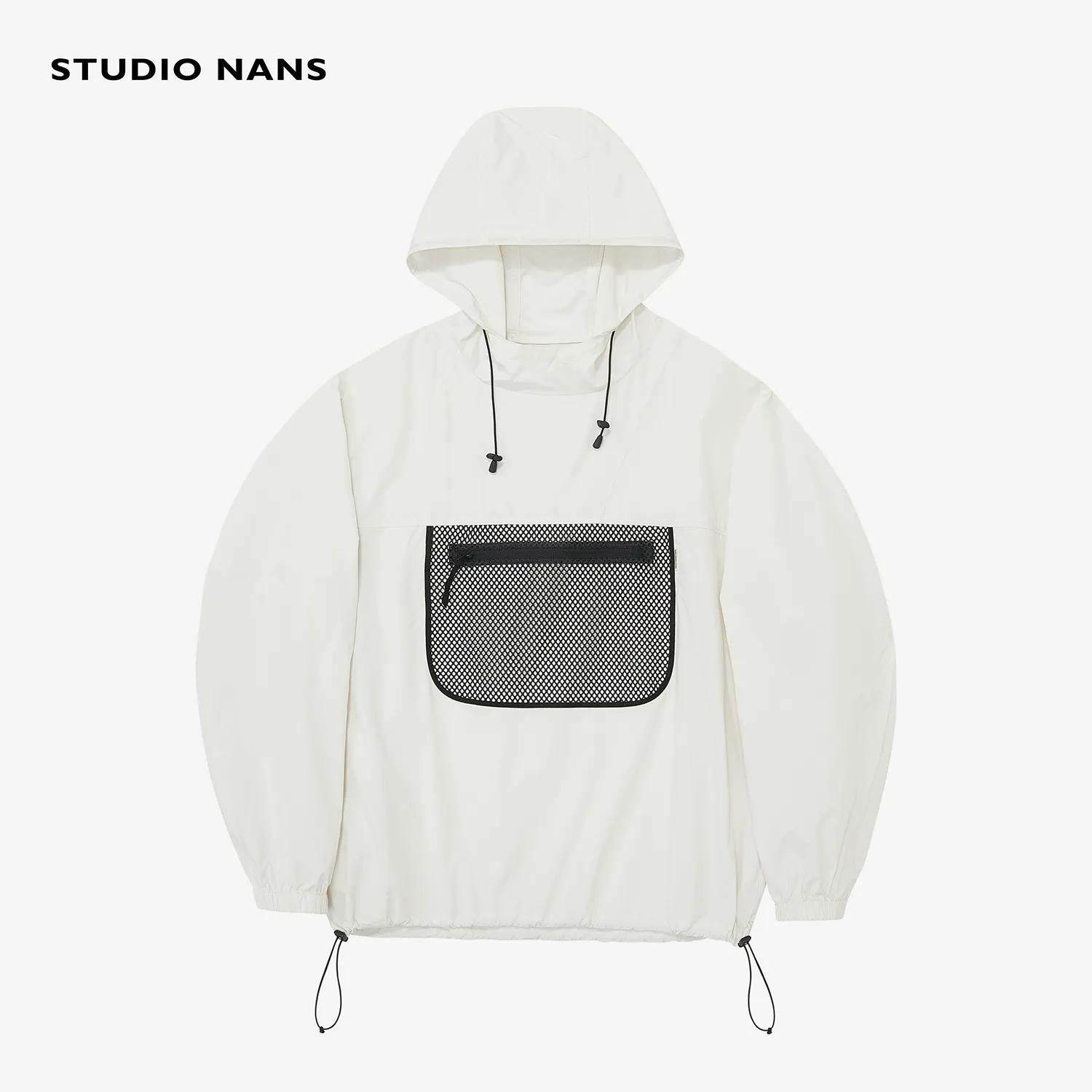 Hooded Mesh Pocket Jacket - Image 6