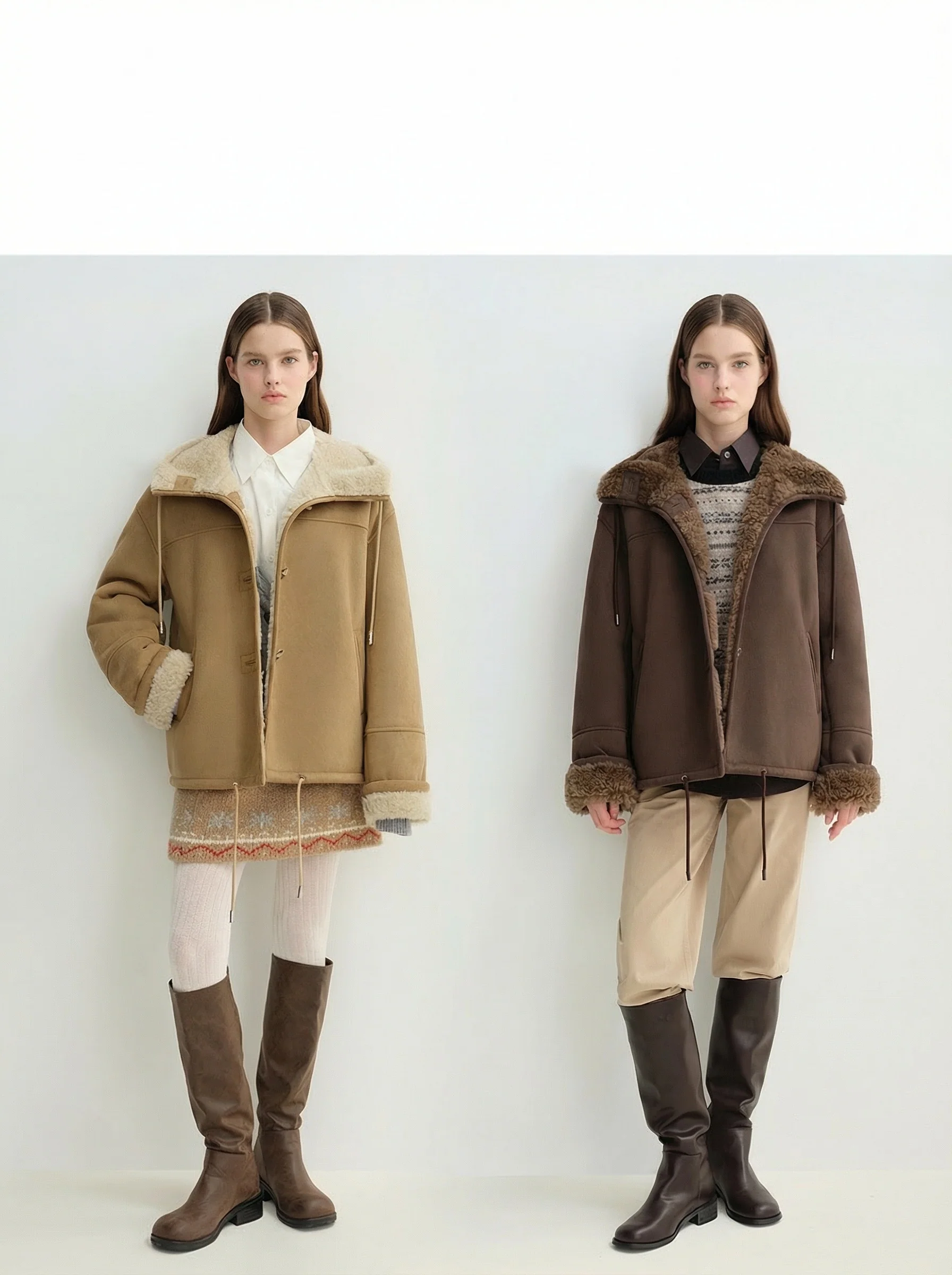 Hooded Shearling-Lined Jacket - Image 4