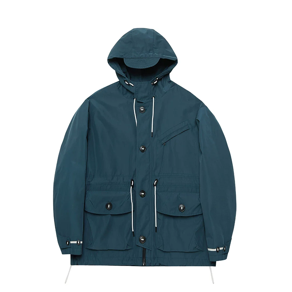 Hooded Twill Utility Jacket - Image 7