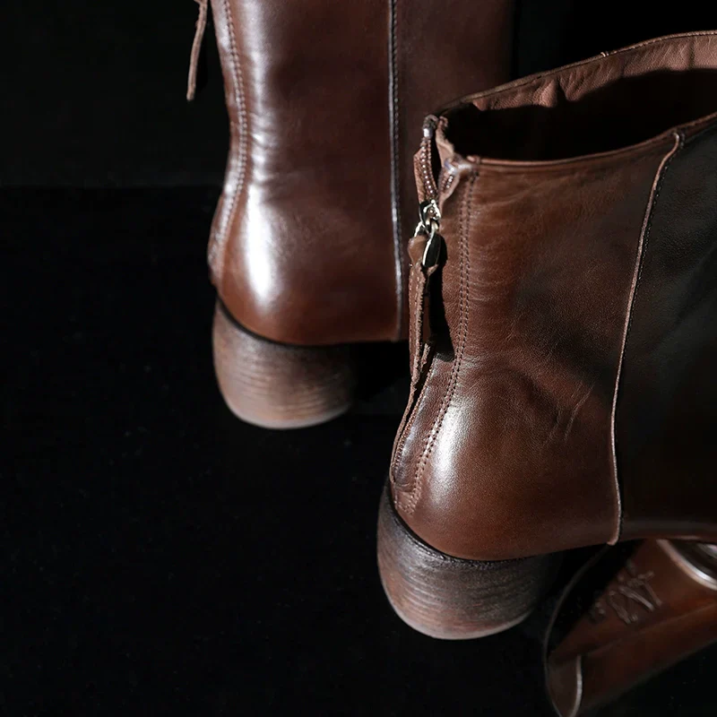 Horse Leather Chelsea Boots - Image 4
