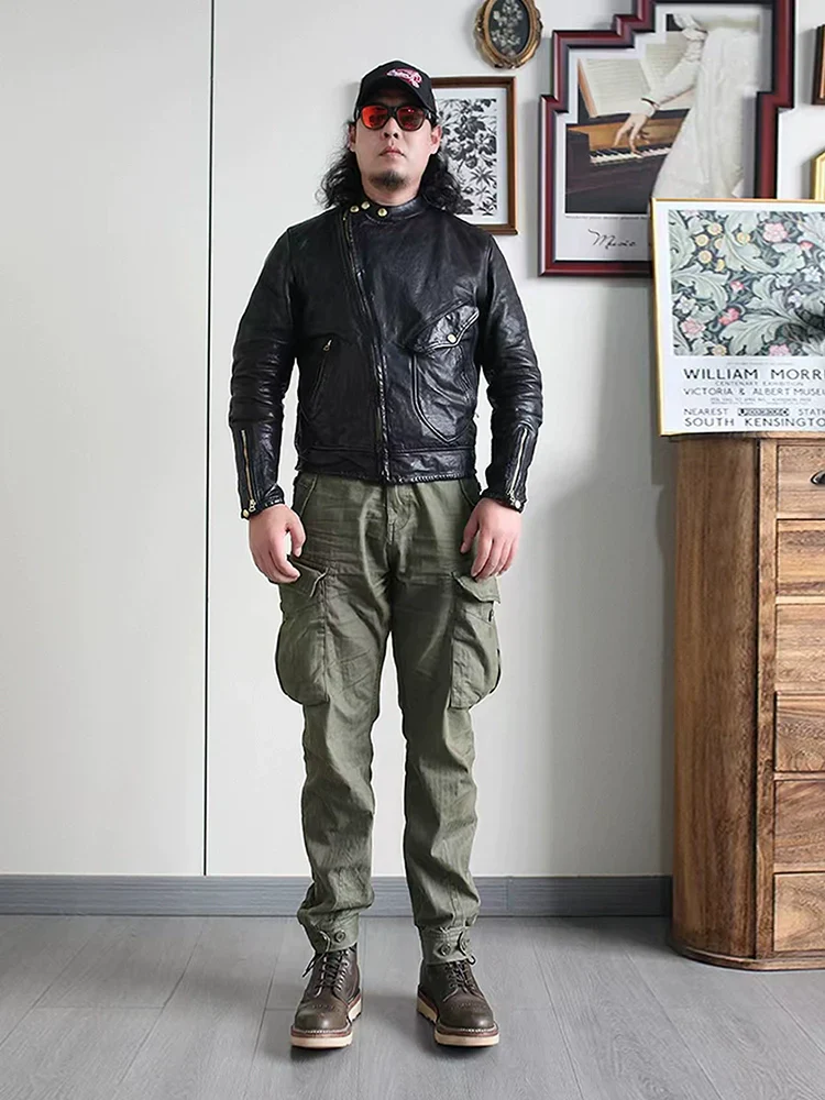 Horsehide D-Pocket Moto Jacket - Image 5