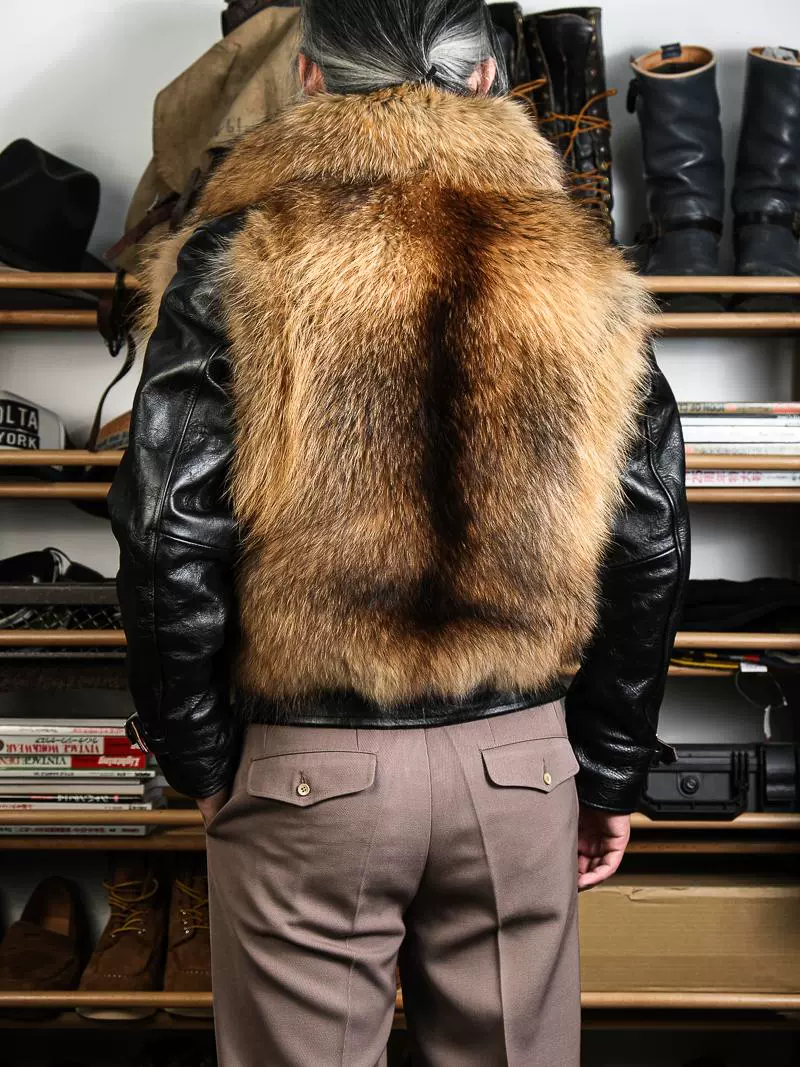 Horsehide Grizzly Fur Jacket - Image 6