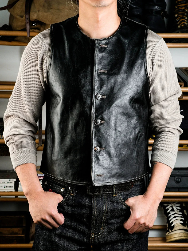 Horsehide Jerkin Vest - Image 2